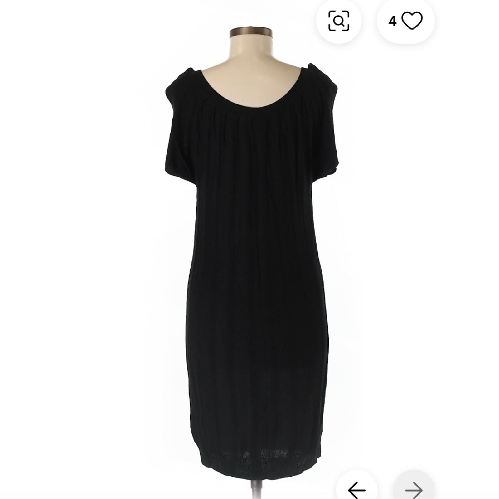 Other White House Black Market Black Rayon Casual Dress Size M Size M / US 6-8 / IT 42-44 - 2 Thumbnail