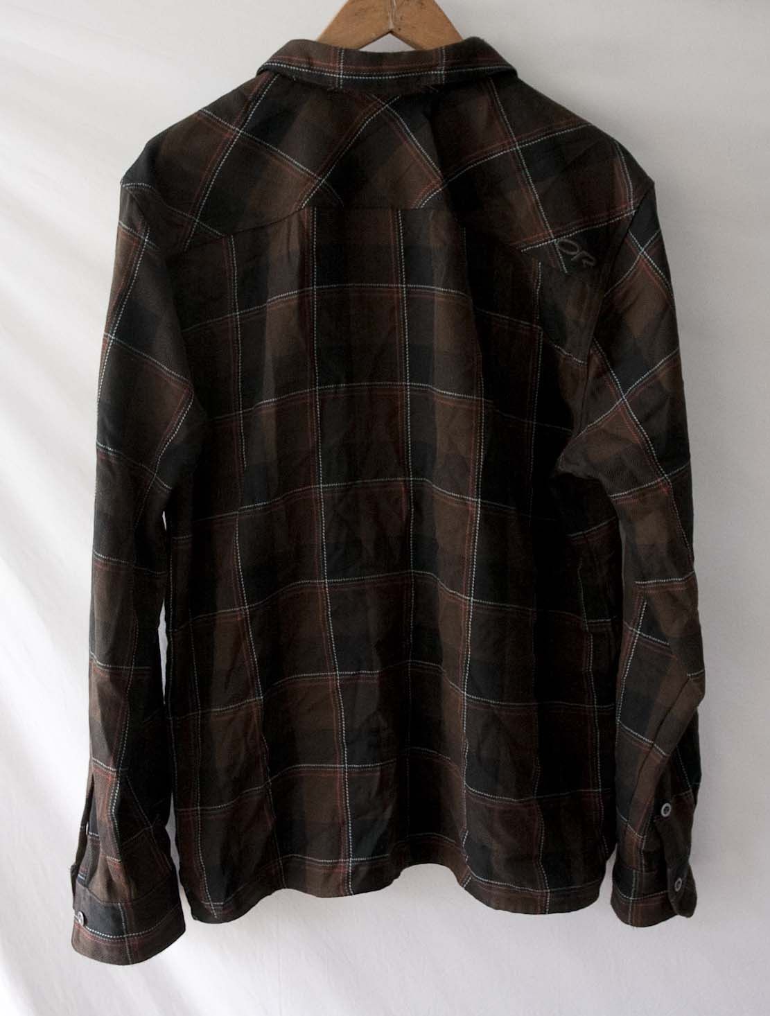 Outdoor Research Outdoor Research Shirt Flannel Size M Plaid Brown Size US M / EU 48-50 / 2 - 8 Thumbnail