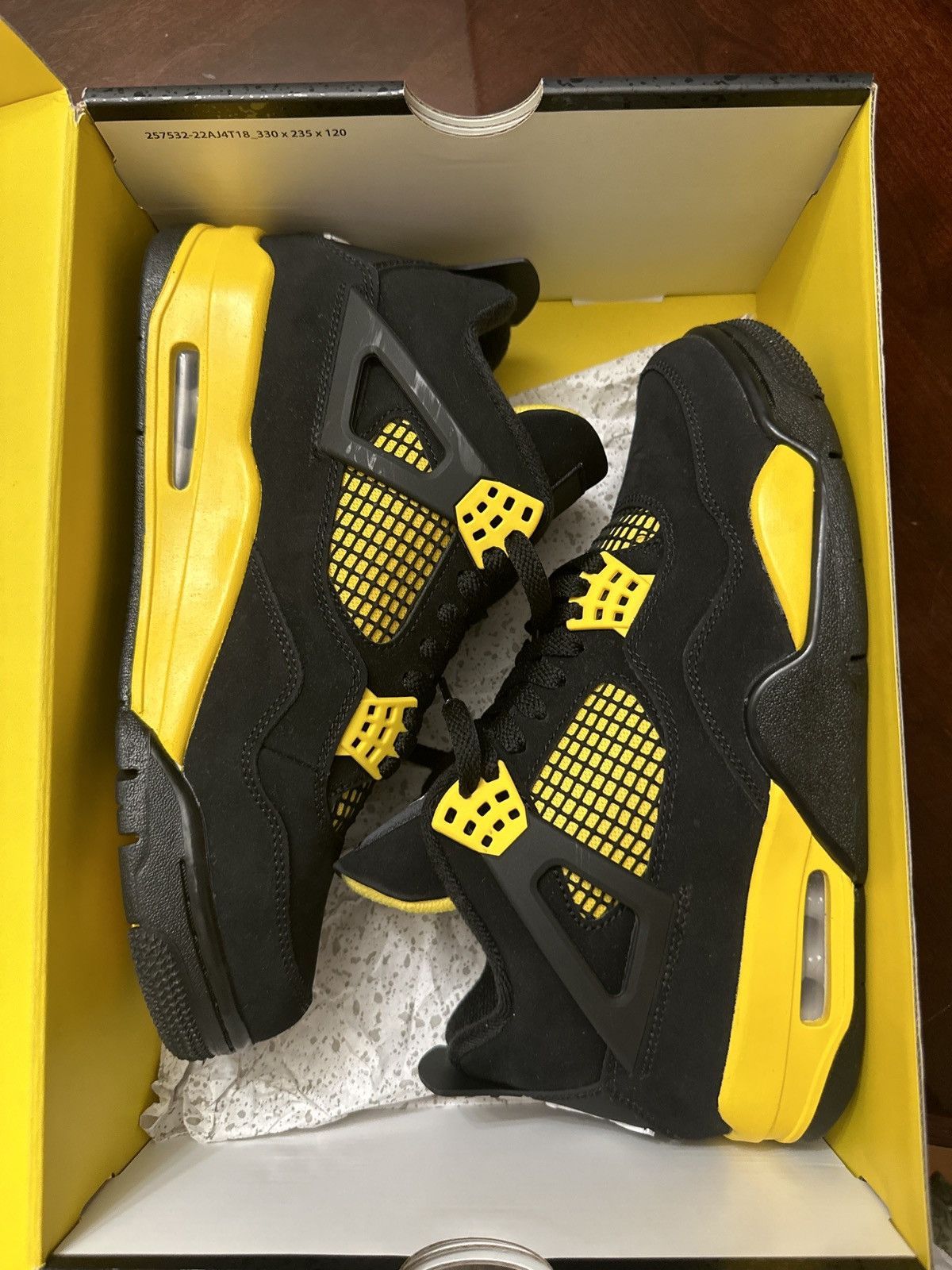 Jordan Brand Jordan 4 yellow thunder Size US 8 / EU 41 - 5 Thumbnail