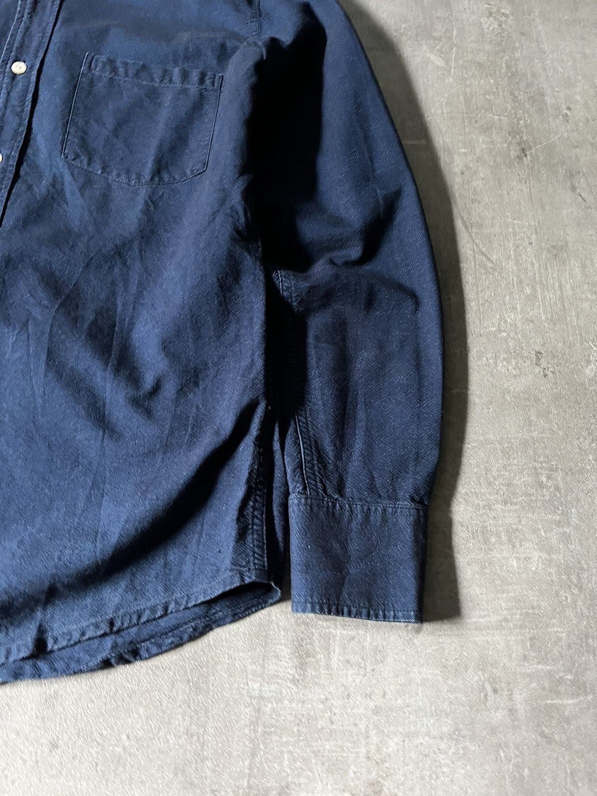 Our Legacy Our Legacy rinse wash button up shirt jeans navy Size US S / EU 44-46 / 1 - 3 Thumbnail