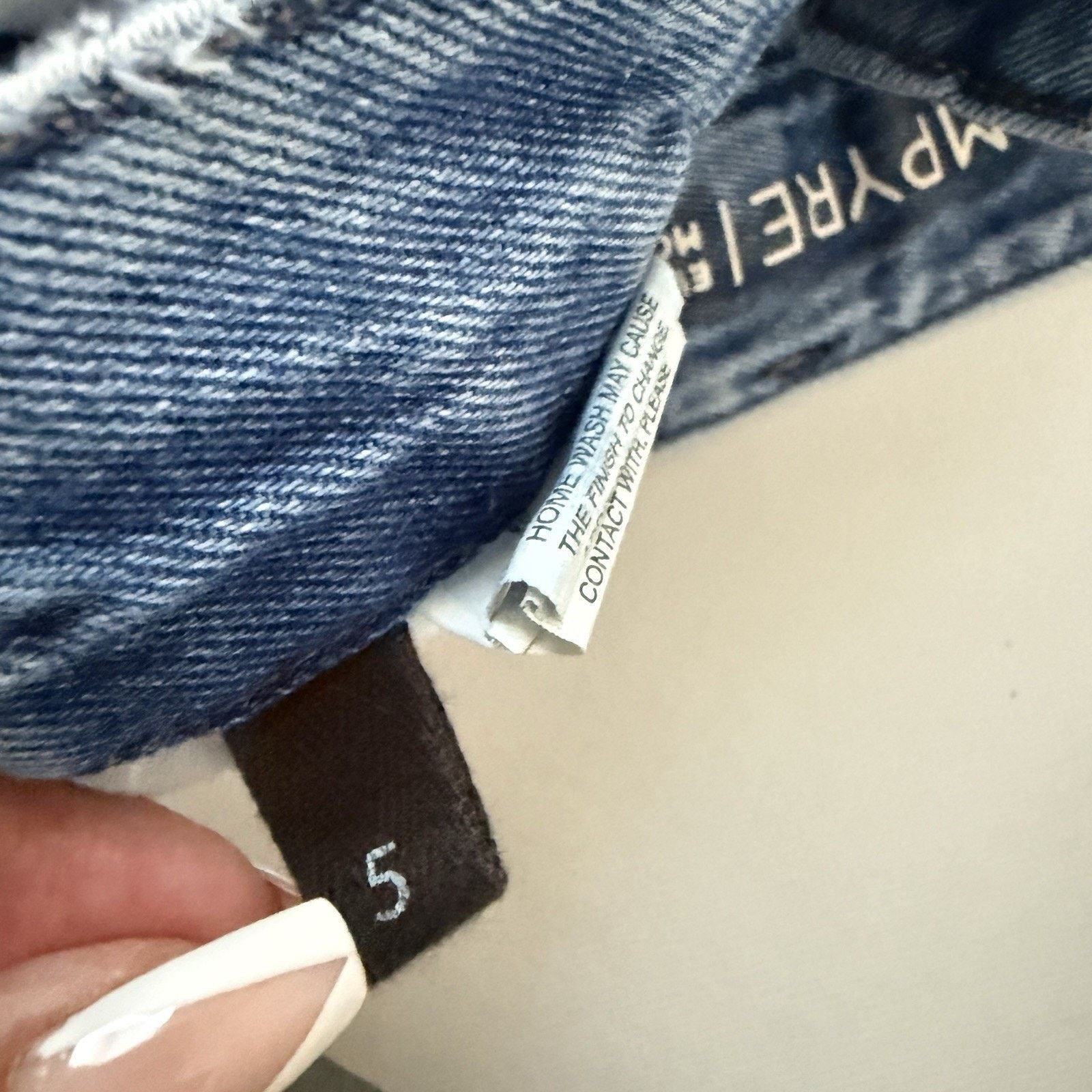 Empyre Empyre Eileen Checkered Striped Mom Zumiez Distressed Jeans Size 28" / US 6 / IT 42 - 5 Thumbnail
