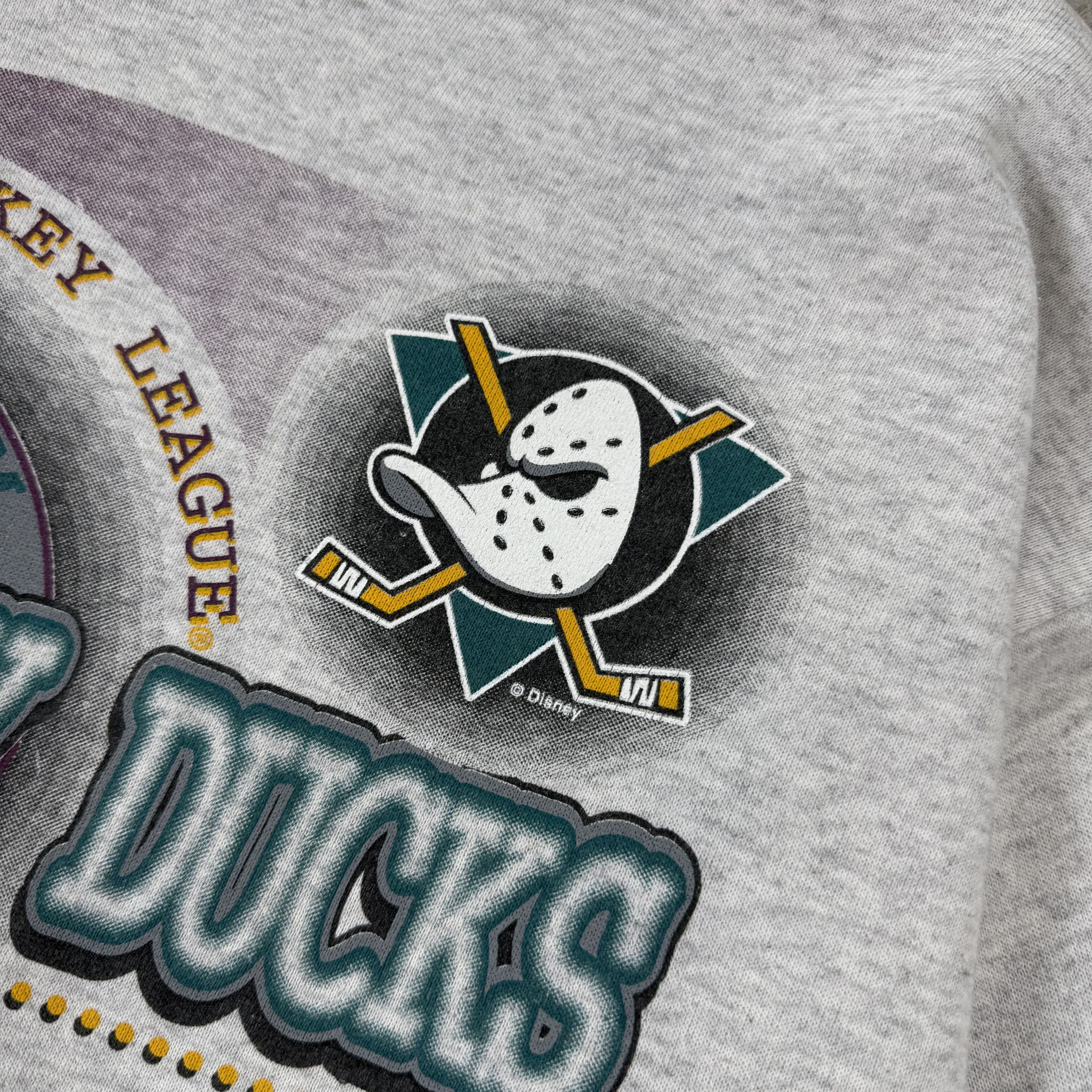 Vintage Vintage Mighty Ducks 1993 NHL Crewneck Graphic Sweatshirt Size US M / EU 48-50 / 2 - 10 Thumbnail