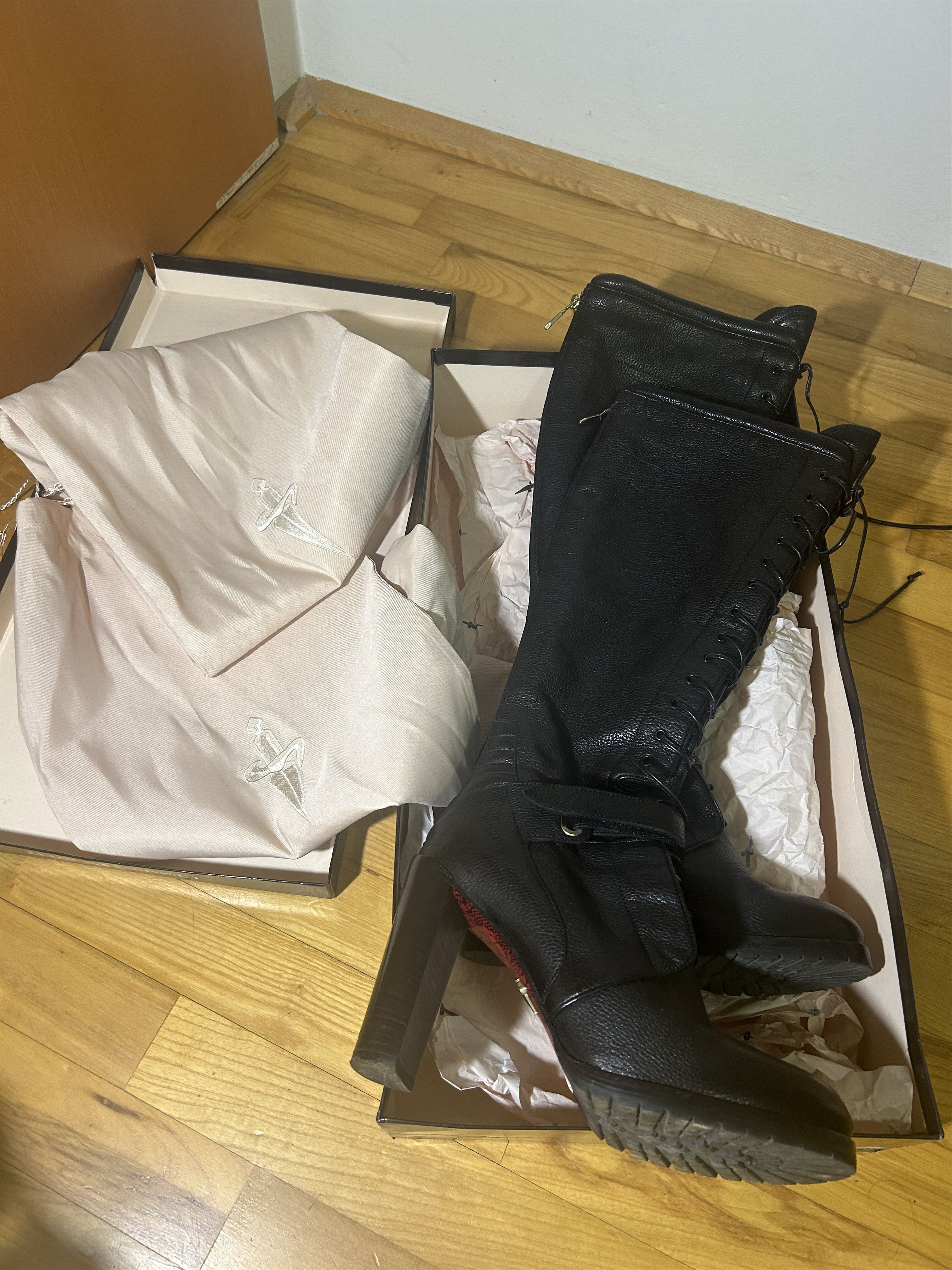 Paciotti Cesare Paciotti Victorian Lace-Up Buckle Boots Size US 9 / IT 39 - 8 Thumbnail