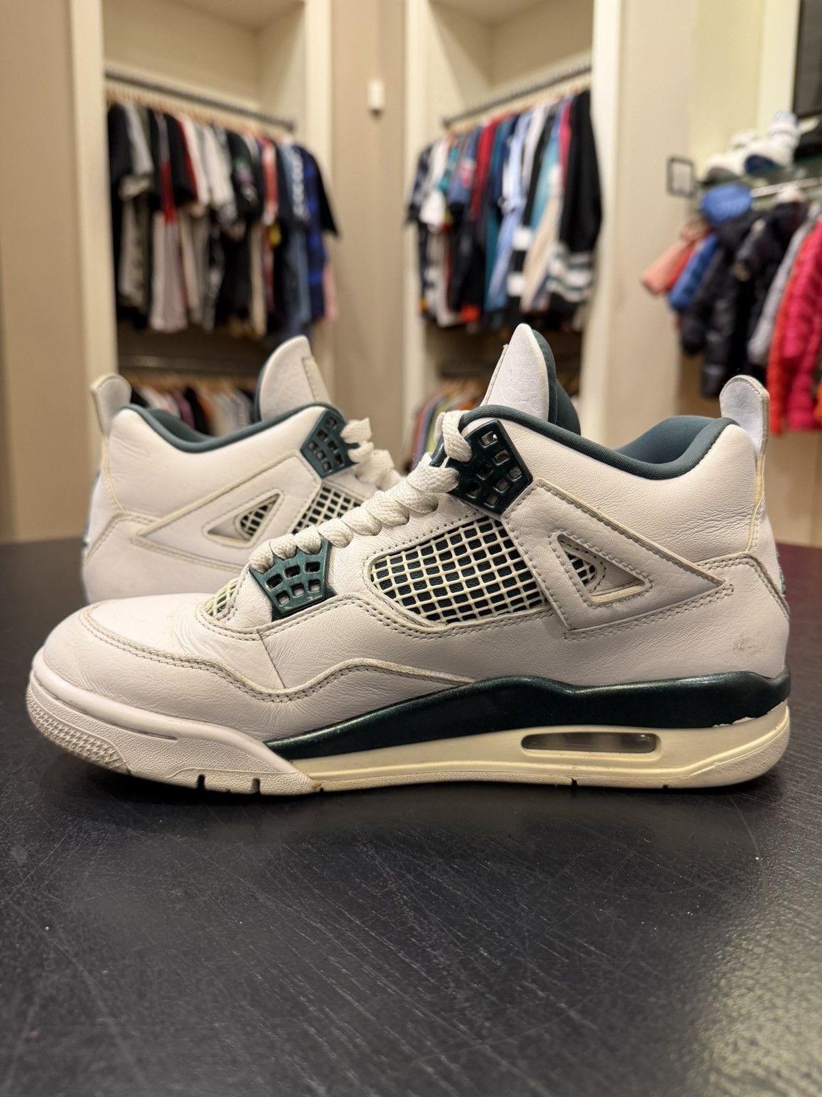 Jordan Brand Jordan 4 Retro ‘Oxidized Green’ Size US 8 / EU 41 - 3 Thumbnail
