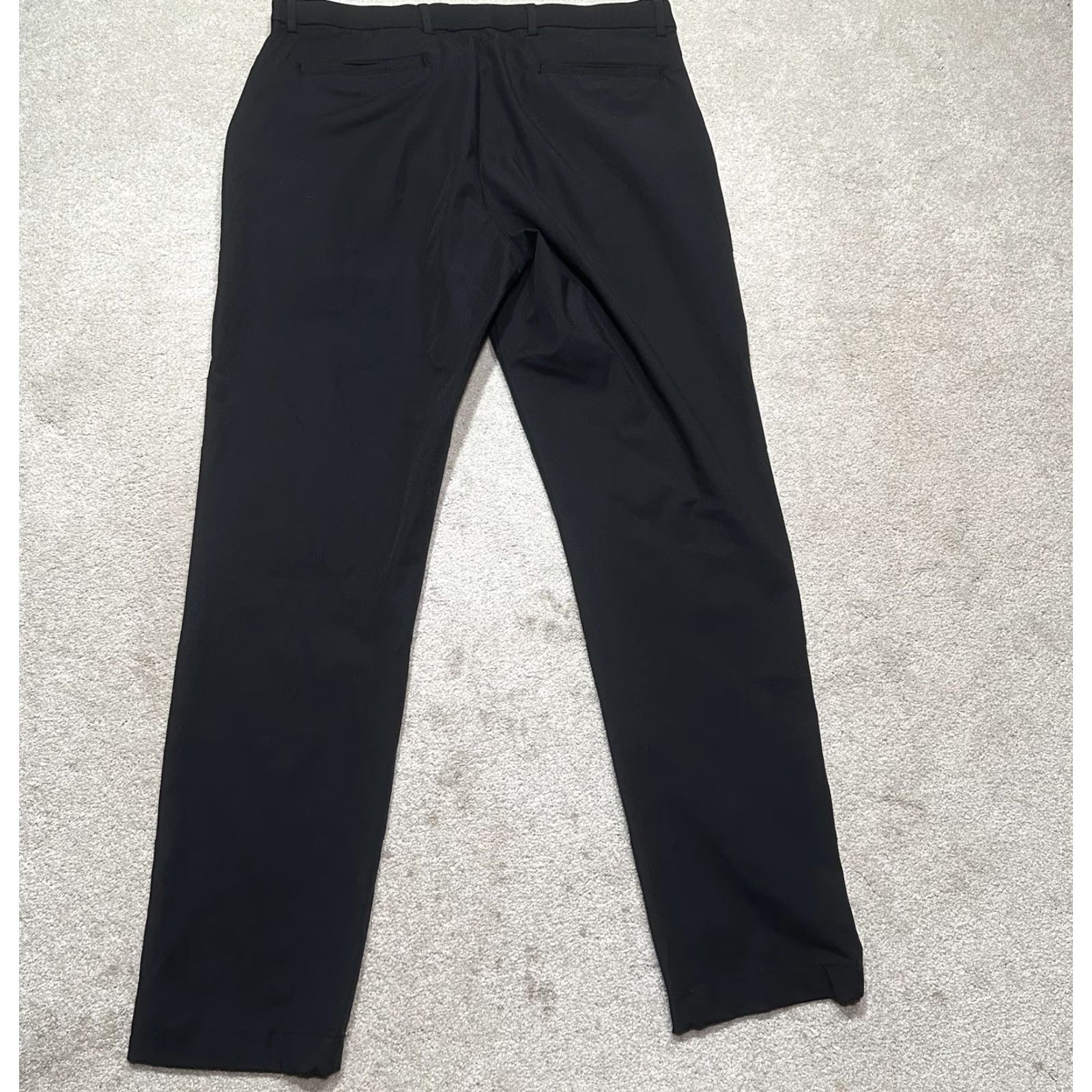 Ralph Lauren Ralph Lauren Black Label Performance Pants 36x32 Mens Black Stretch Golf Size US 36 / EU 52 - 2 Thumbnail