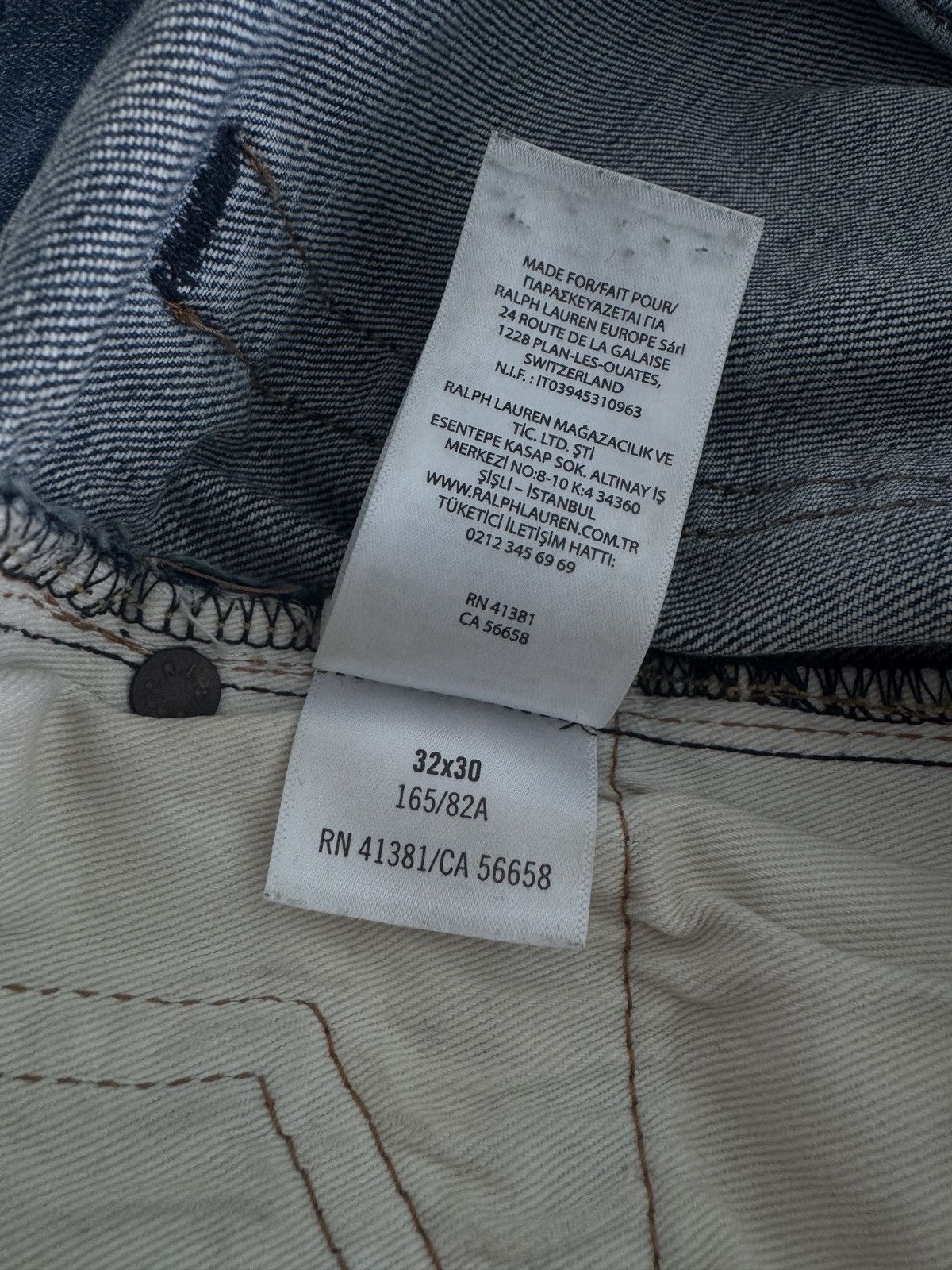 Polo Ralph Lauren Polo Ralph Lauren Heritage Straight Jean. Size US 32 / EU 48 - 4 Thumbnail