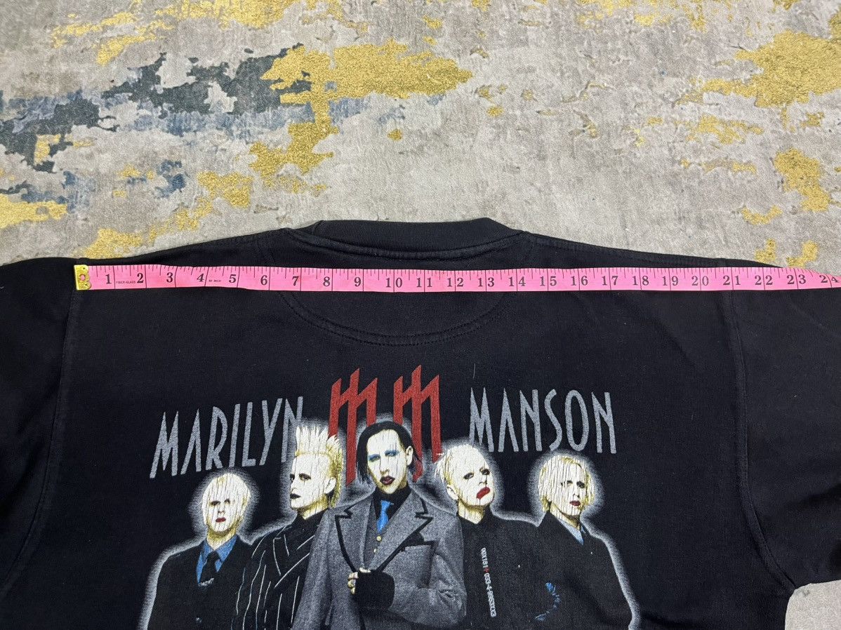 Vintage Marilyn Manson Pull Over Sweatshirt Size US M / EU 48-50 / 2 - 10 Thumbnail