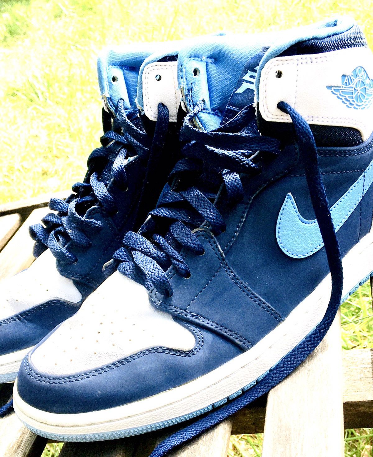 Jordan Brand DeadStock!!Used Jordan1 Retro CP3 OG Midnight Blue2014 US9,5 Size US 9.5 / EU 42-43 - 2 Thumbnail