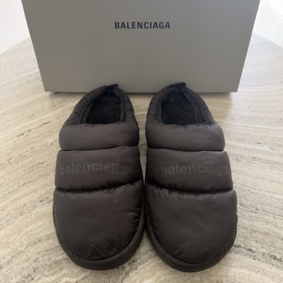 Balenciaga Balenciaga Alaska Slipper Nylon/Fleece 🚫READ DESCRIPTION🚫 Size US 11 / EU 44 - 1 Thumbnail