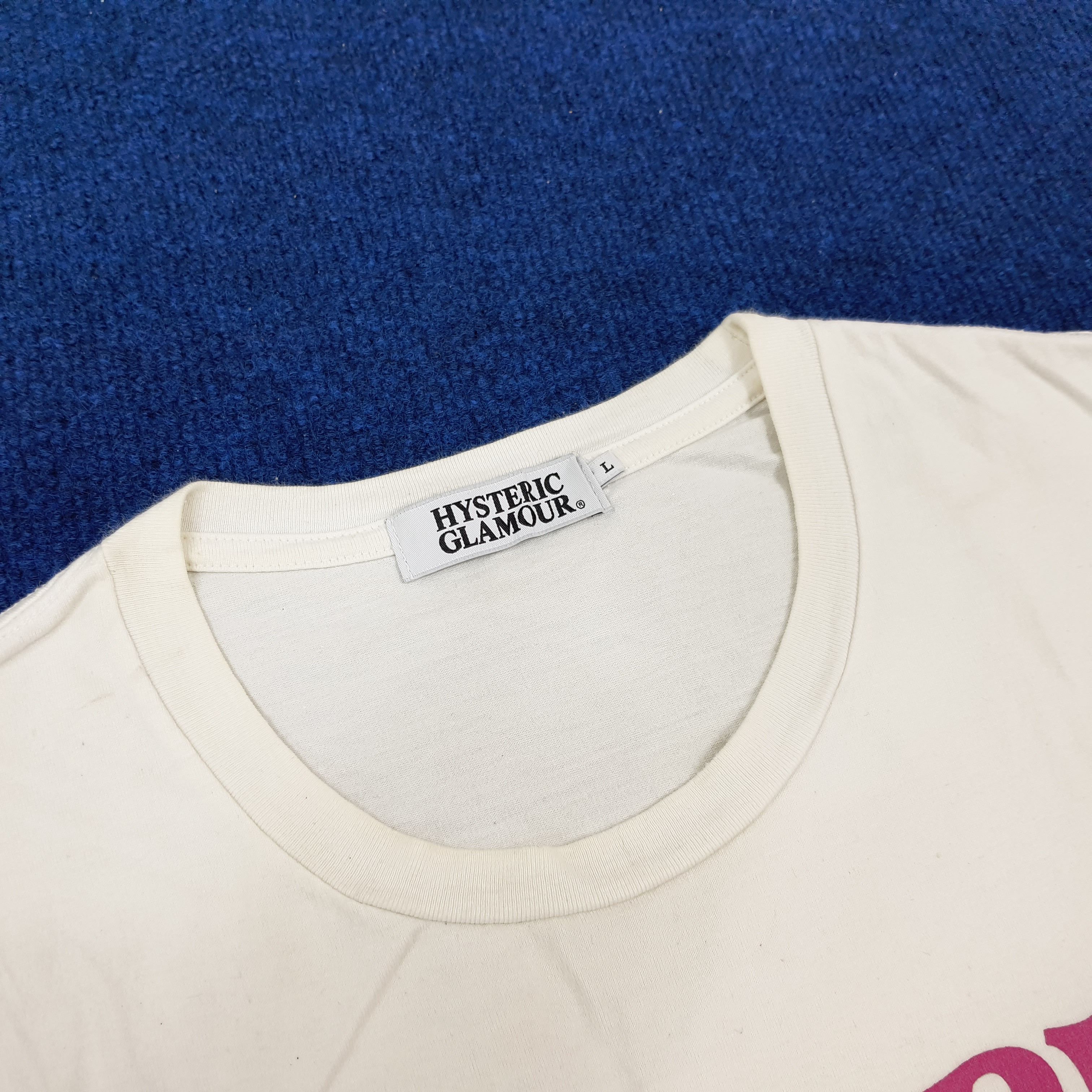 Hysteric Glamour × Japanese Brand × Vintage Vintage Hysteric Glamour Japan Brand T-shirt Size US M / EU 48-50 / 2 - 4 Thumbnail