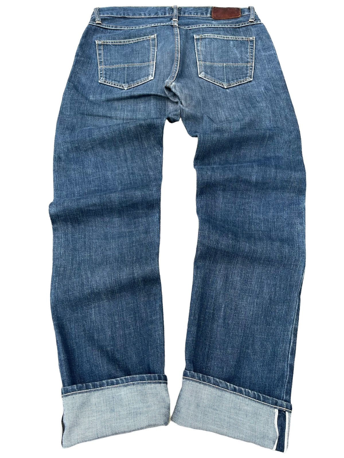 Kapital Vintage Tellason White Oak Cone Denim Selvedge Tapered Jeans Size US 33 - 3 Thumbnail
