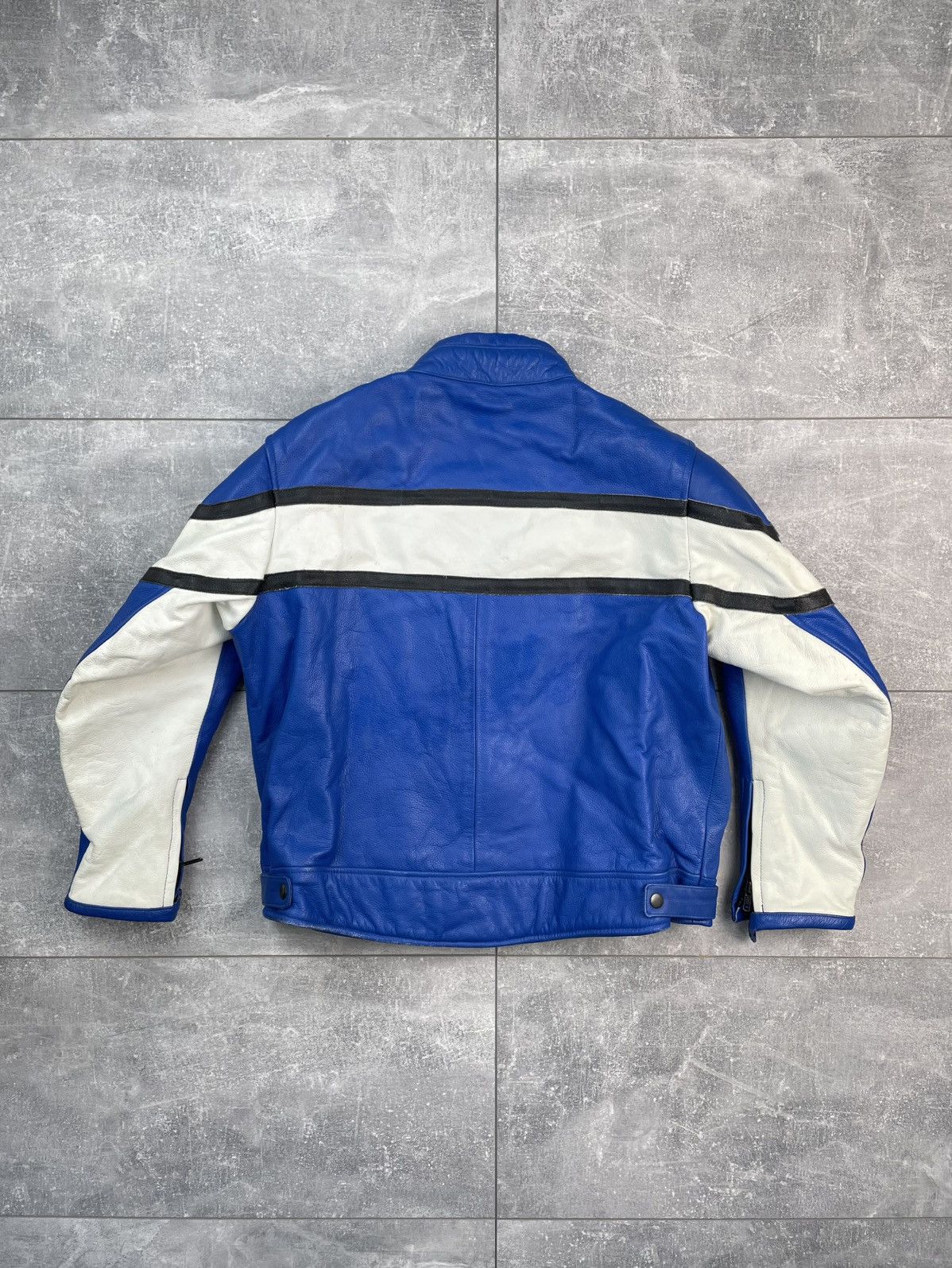 Fox Racing Racing Leather Jacket Vintage Repsol Patches Biker Size M / US 6-8 / IT 42-44 - 2 Thumbnail