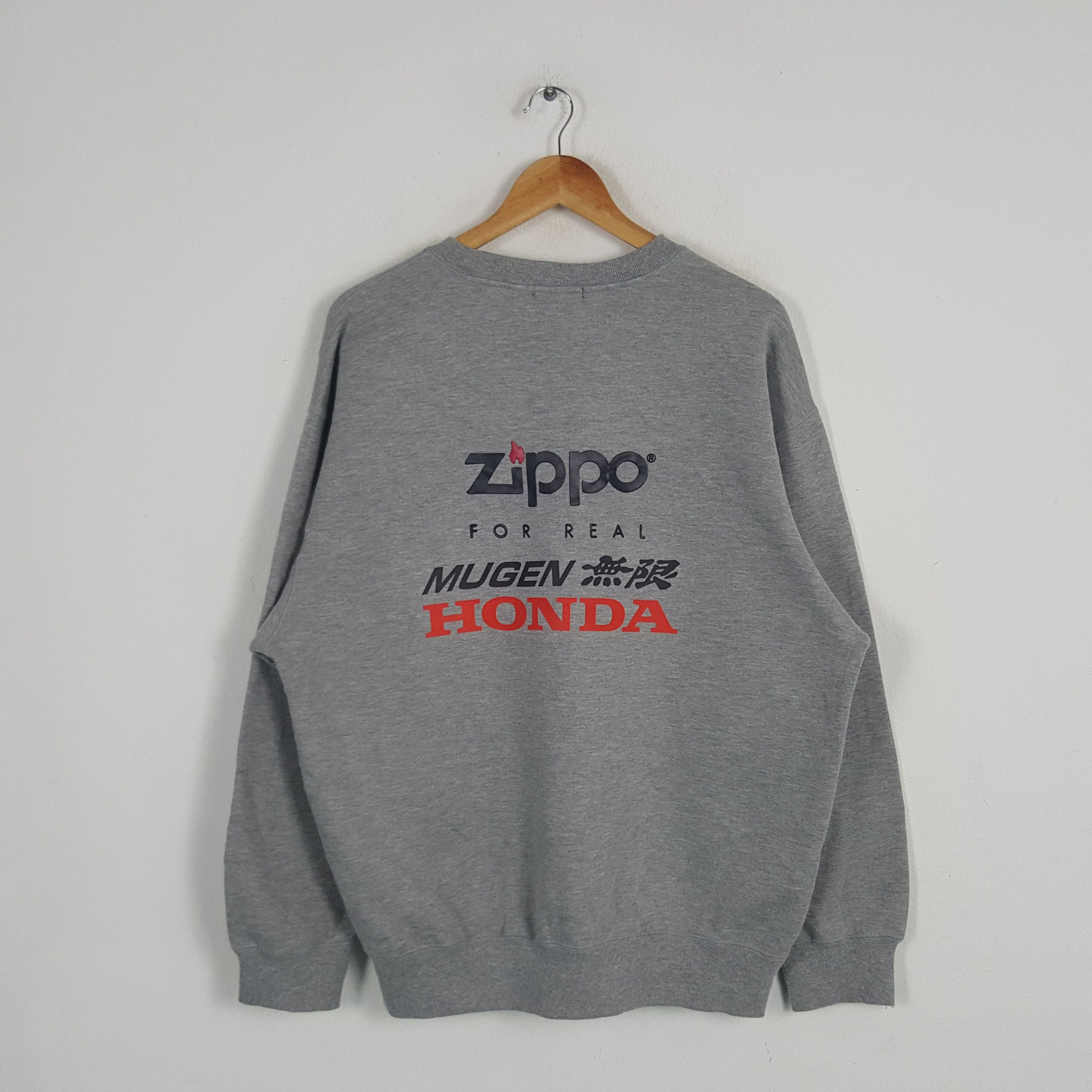 Zippo Vintage Zippo X Mugen Honda Racing Custom Sweatshirt C247N15 Size US L / EU 52-54 / 3 - 1 Thumbnail