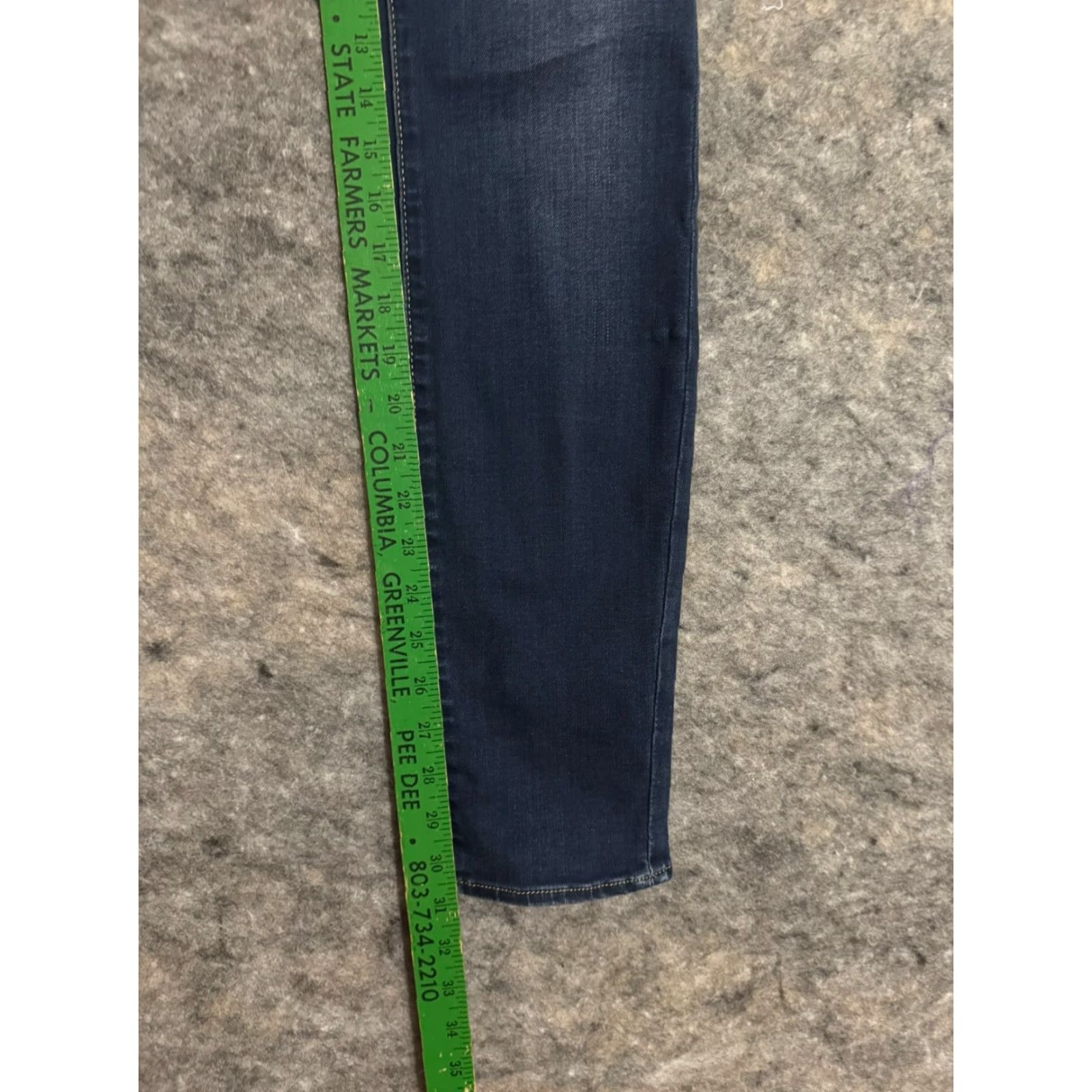 Vintage Rock & Republic Berlin Women’s Jeans Size 8M Dark Blue 31in Inseam Size 30" / US 8 / IT 44 - 4 Thumbnail