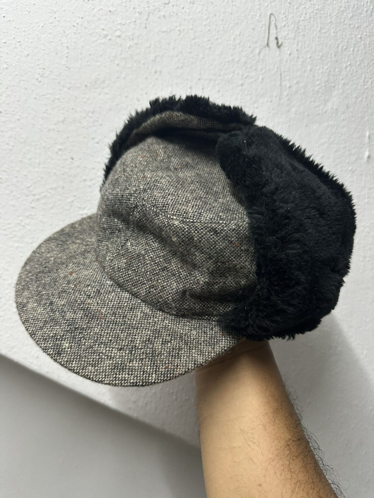 Vintage VTG Dorfman Pacific Ear Flap Faux Hat Size ONE SIZE - 2 Thumbnail