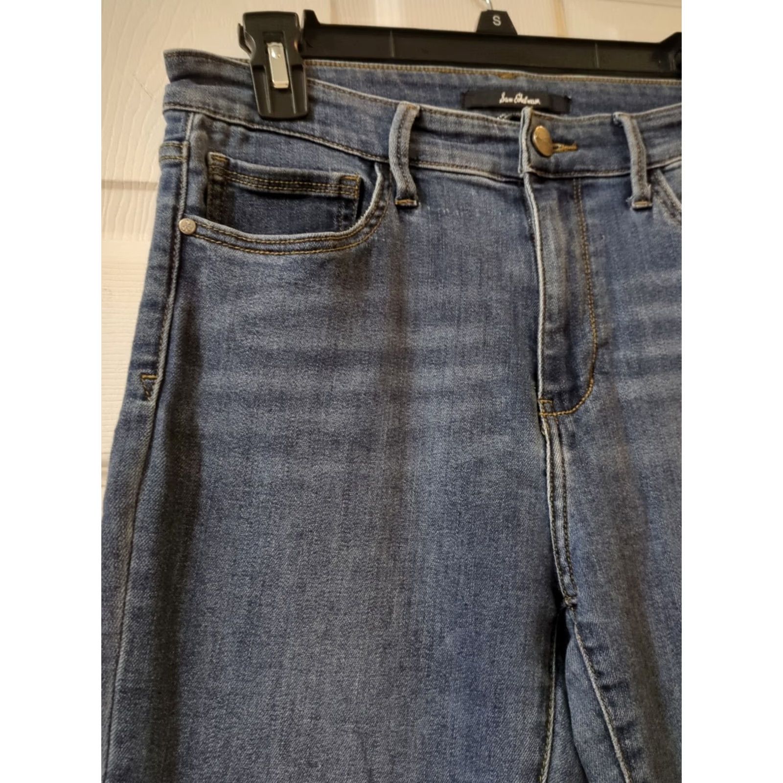 Sam Edelman Sam Edelman The Stiletto High Rise Skinny Ankle Jeans Womens 8/29 Denim Blue XS? Size 30" / US 8 / IT 44 - 2 Thumbnail