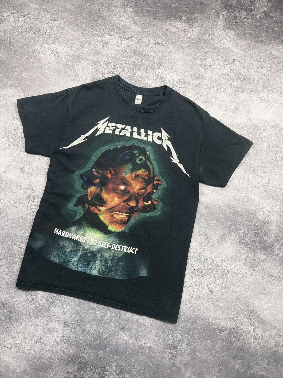 Metallica Vintage Metallica Hardwired To Self Destruct Band Tee Size US M / EU 48-50 / 2 - 2 Thumbnail