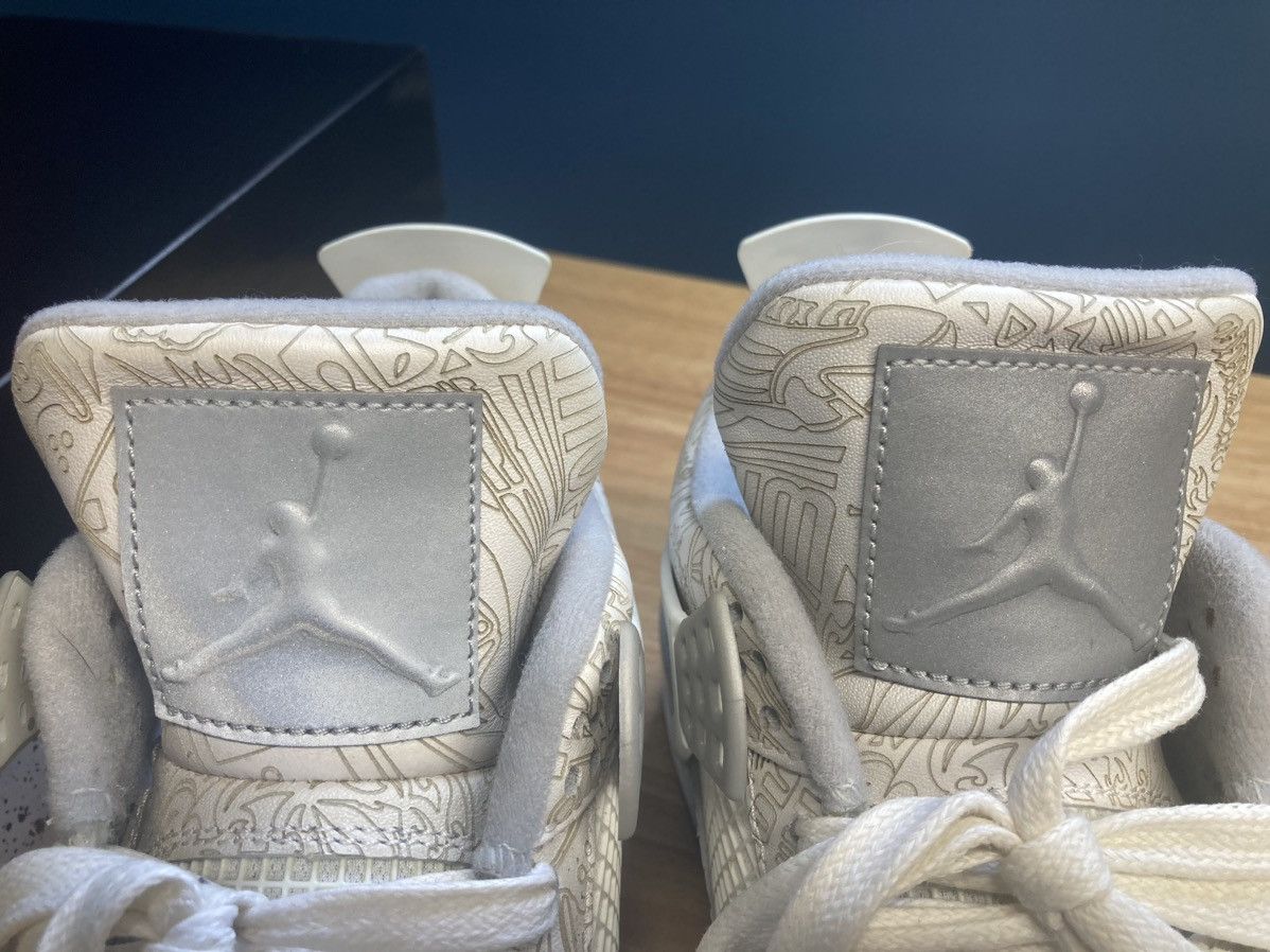 Jordan Brand × Nike Air Jordan 4 “Laser” Size US 10.5 / EU 43-44 - 4 Thumbnail