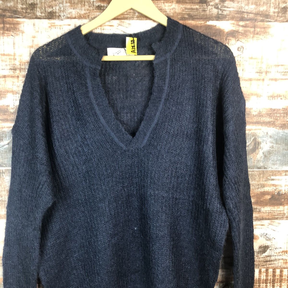 Vintage L.O.G.G. Darkblue streetwear Knitwear #A1863 Size US M / EU 48-50 / 2 - 5 Thumbnail