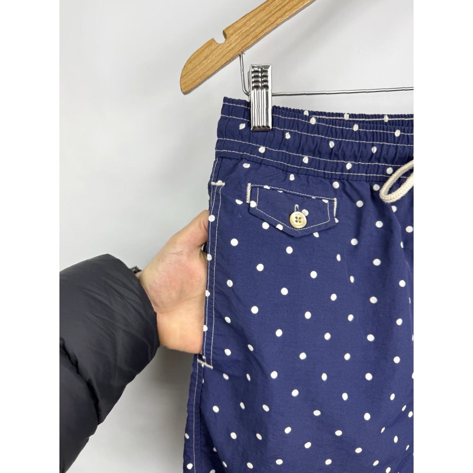 Polo Ralph Lauren Polo Ralph Lauren Nylon Swim Trunks Shorts Casual Swimsuit S Dark Blue Mens Shorts Size US S / EU 44-46 / 1 - 5 Thumbnail