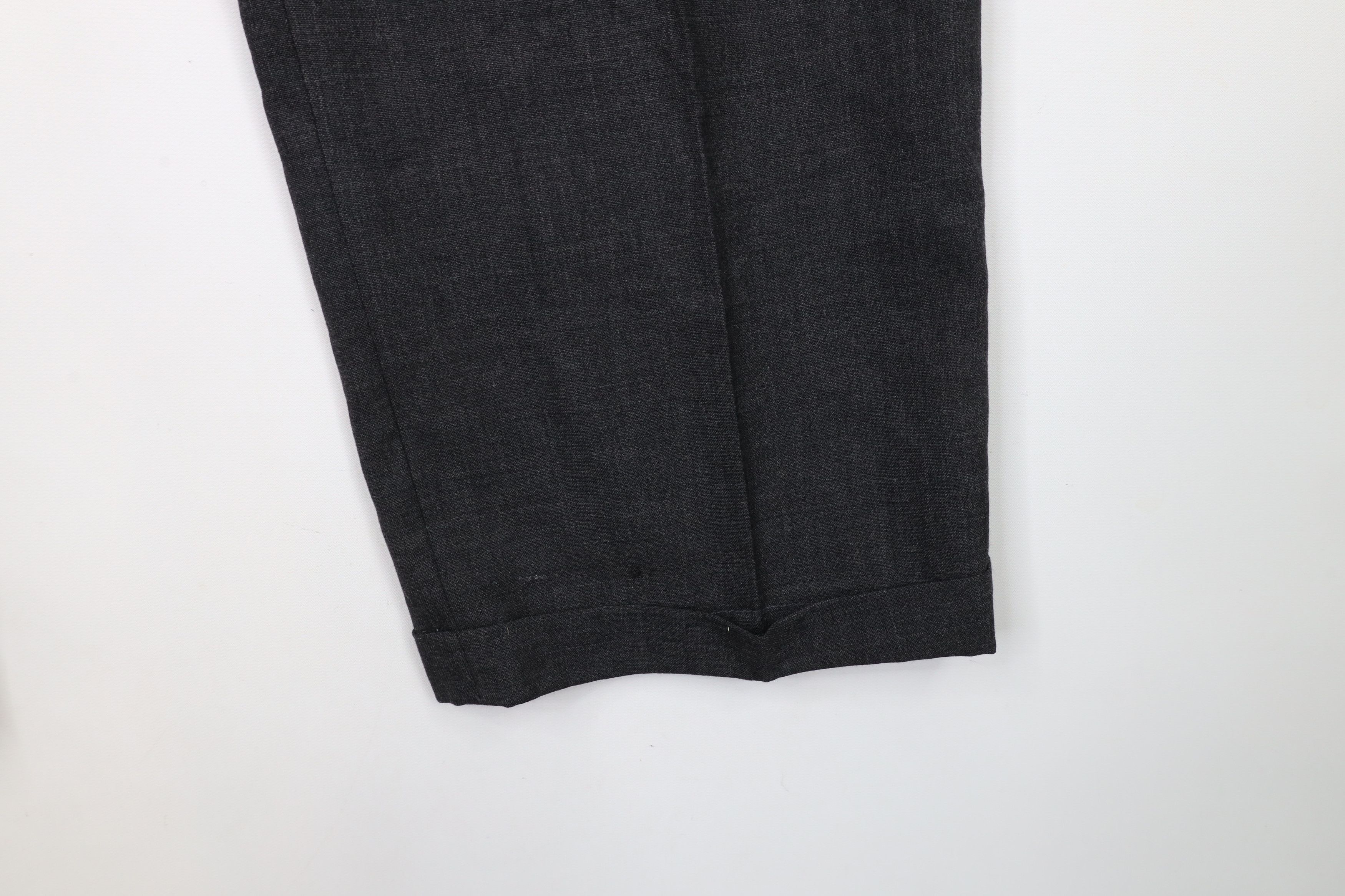 Vintage Vintage 90s Streetwear Pleated Cuffed Wide Leg Chino Pants Size US 34 / EU 50 - 5 Thumbnail