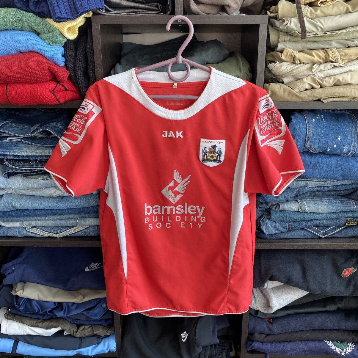 Vintage Vintage Jako Barnsley Keezee Number 9 soccer 1990’s jersey Size US XS / EU 42 / 0 - 1 Thumbnail