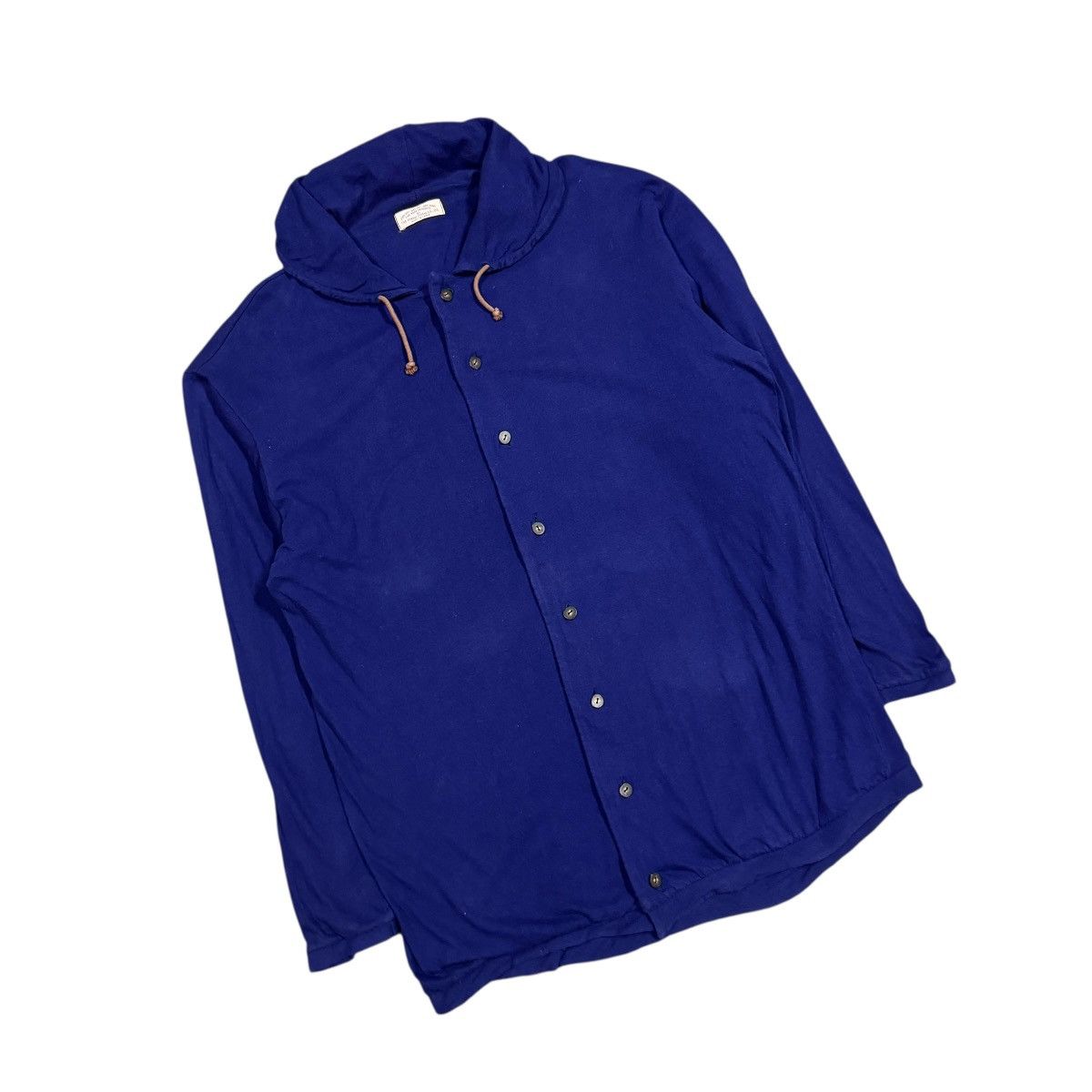 45rpm Vtg🔥45Rpm Indigo Shawl Sailor Navy Buttoned Jacket Size US L / EU 52-54 / 3 - 5 Thumbnail