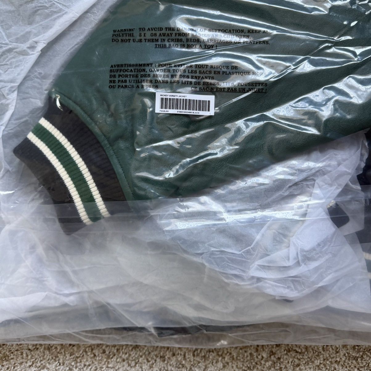 Supreme Supreme x Number (N)ine Mickey Varsity Jacket Black L Size US L / EU 52-54 / 3 - 4 Thumbnail