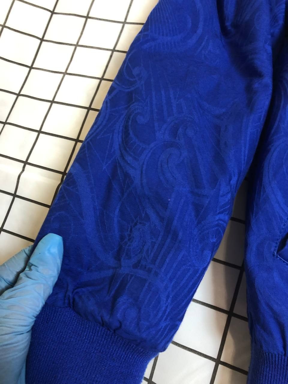 Versace Versace Men's Vintage Flight Jacket Blue Size M From Japan Size US M / EU 48-50 / 2 - 3 Thumbnail