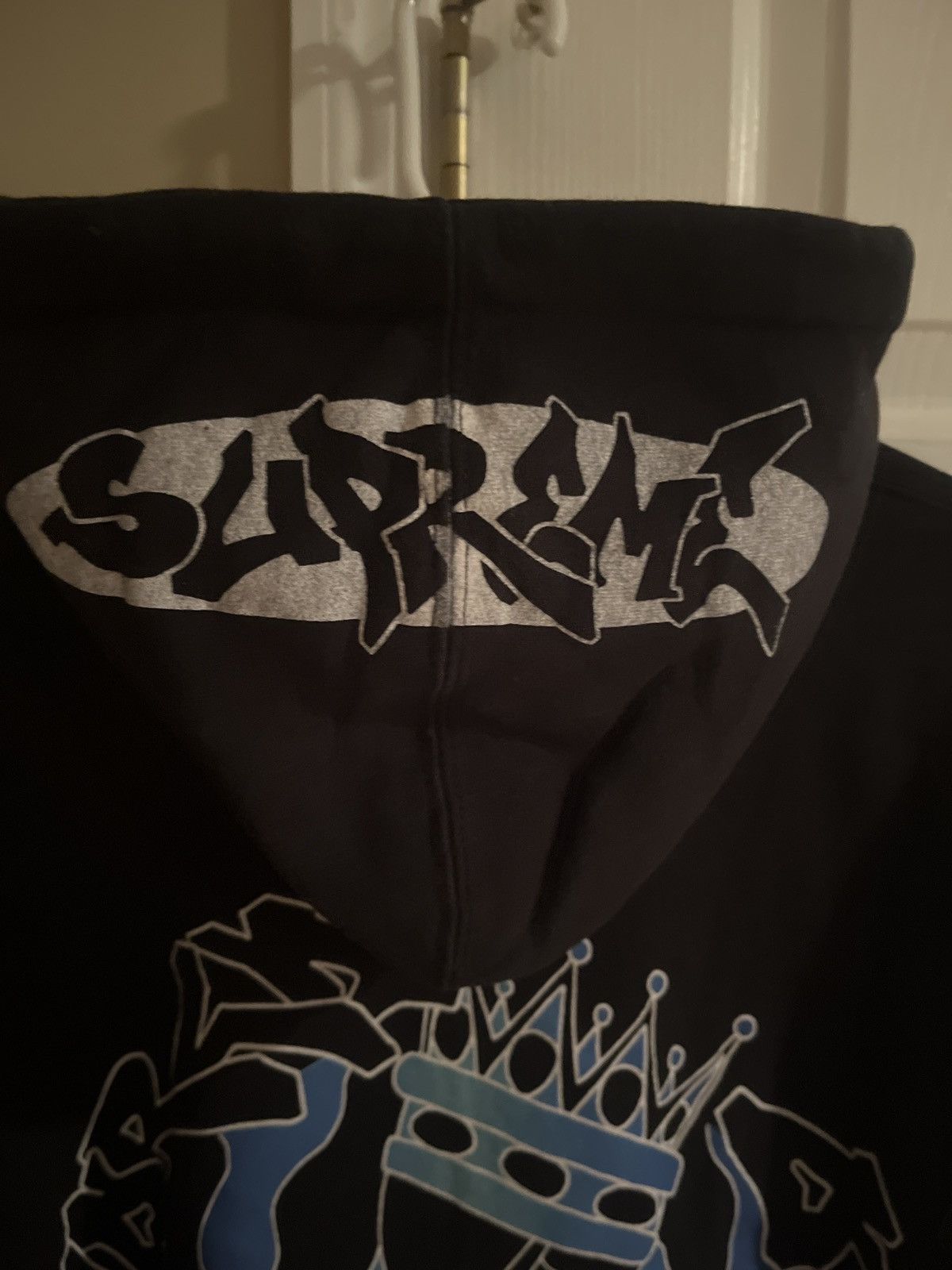 Supreme Supreme New World Order Hooded Sweatshirt Size US L / EU 52-54 / 3 - 3 Thumbnail