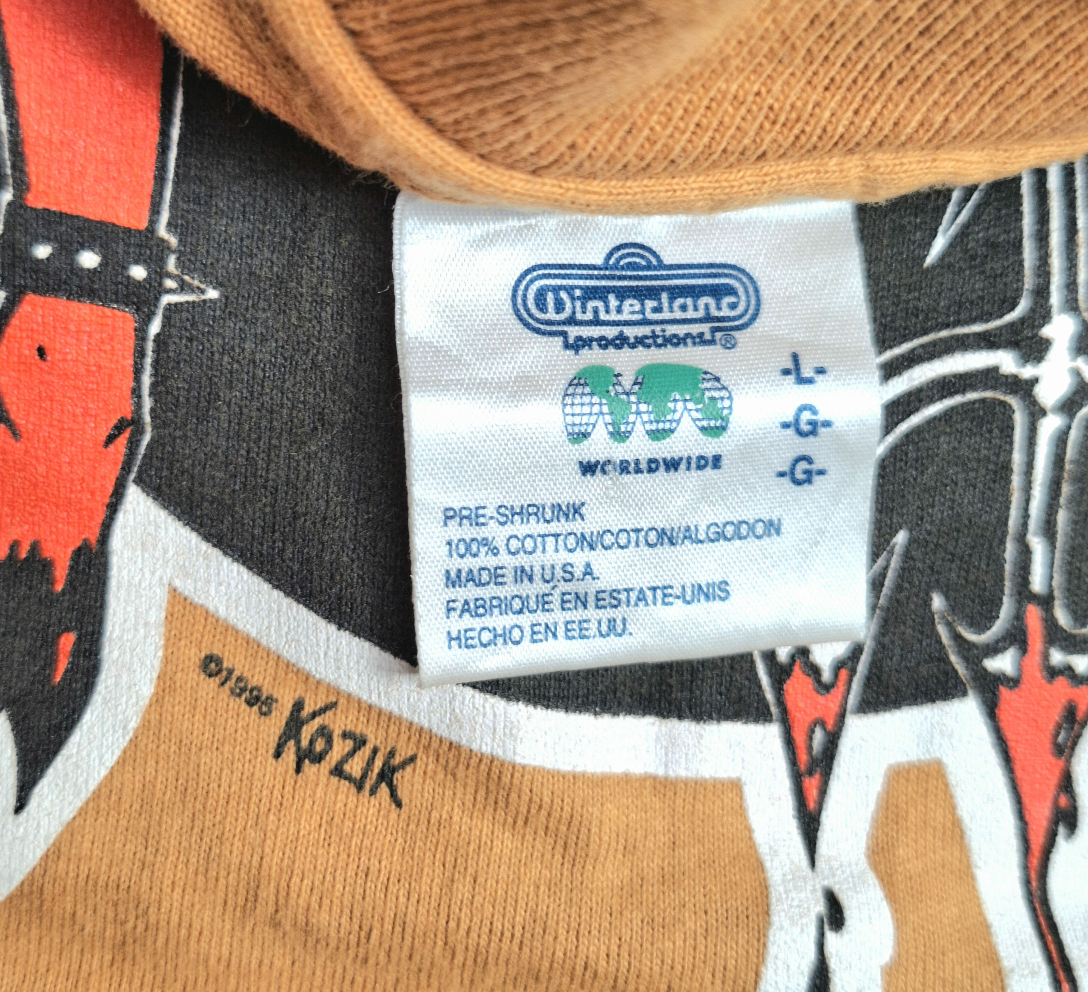 Vintage Vintage 90s Frank Kozik Shirt 1995 Sexy Devil 8 Ball Size L Size US L / EU 52-54 / 3 - 3 Thumbnail