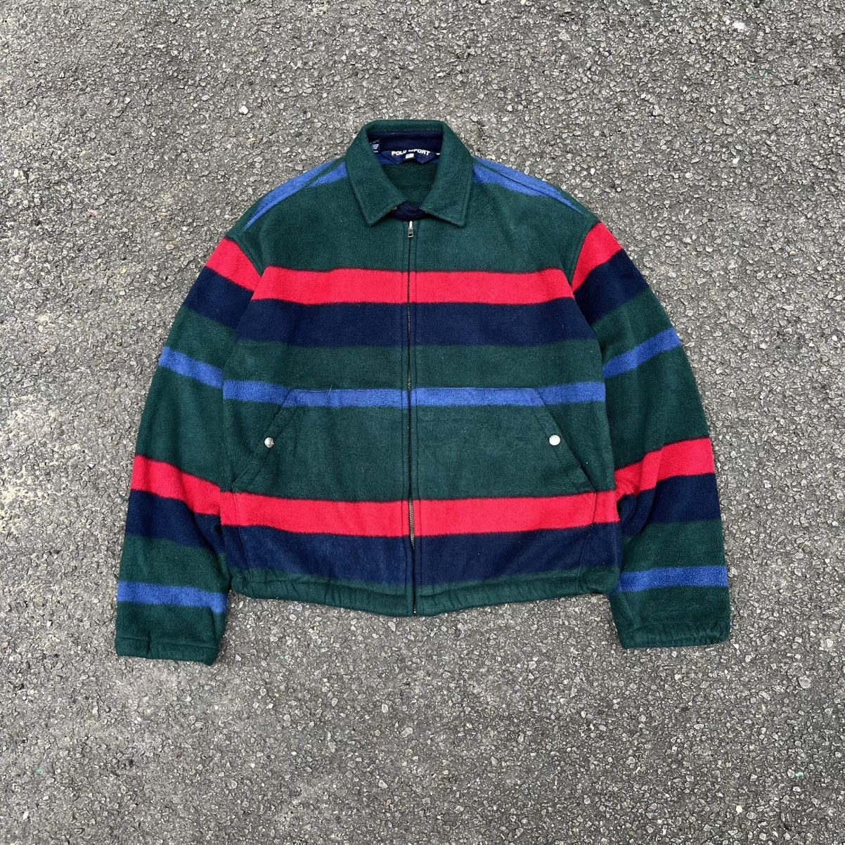 Polo Ralph Lauren Vintage 90s Polo Sport Small Pony Polartec Fleece Jacket USA Size US M / EU 48-50 / 2 - 1 Thumbnail