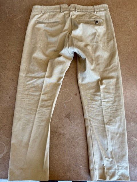 Vintage CUSTOM TAILORED ITALIAN TROUSERS Size US 32 / EU 48 - 2 Thumbnail