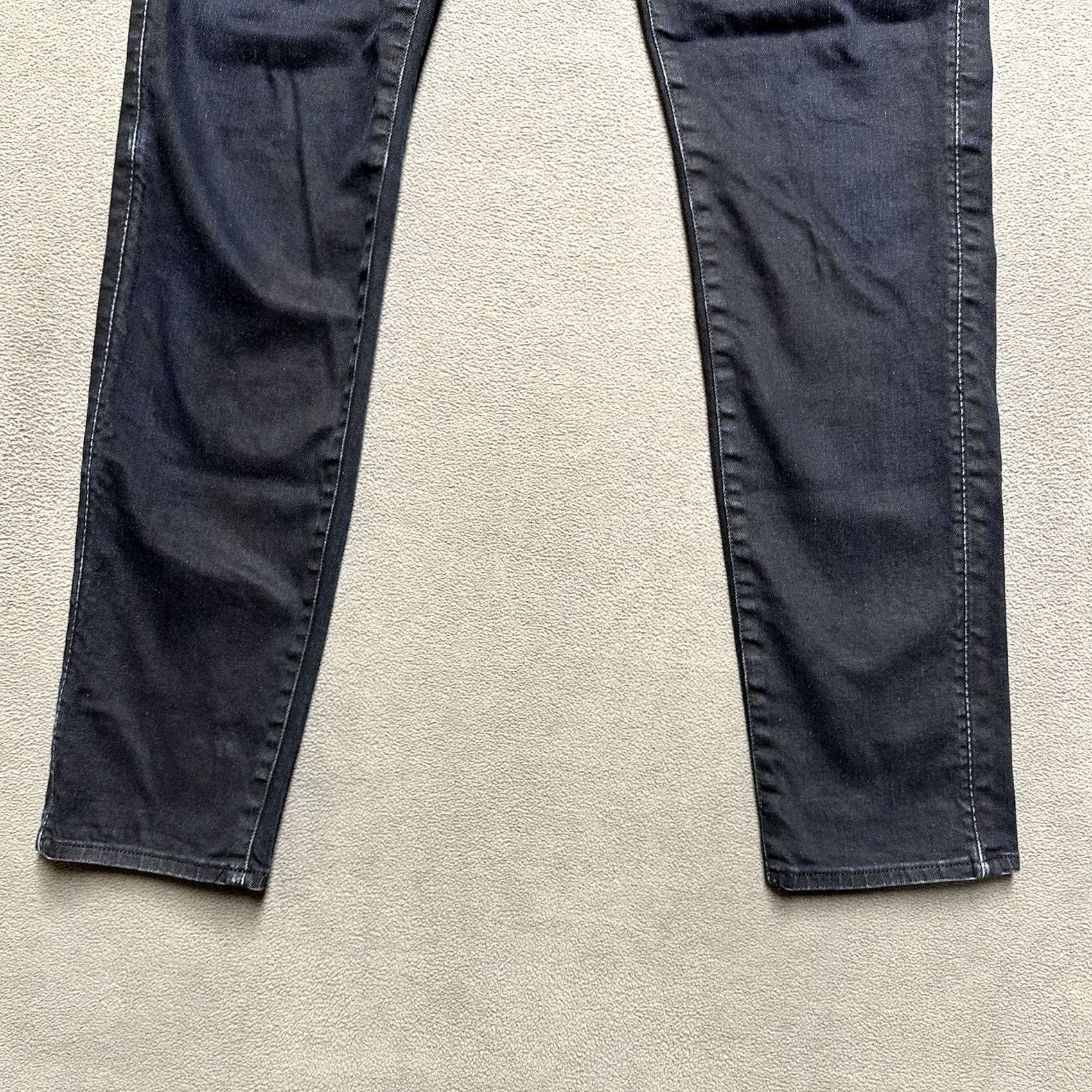 G-Star G Star Raw Jeans Mens 29x32 (28x29.5) Blue Revend Super Slim Skinny Fit Denim Size US 29 - 4 Thumbnail