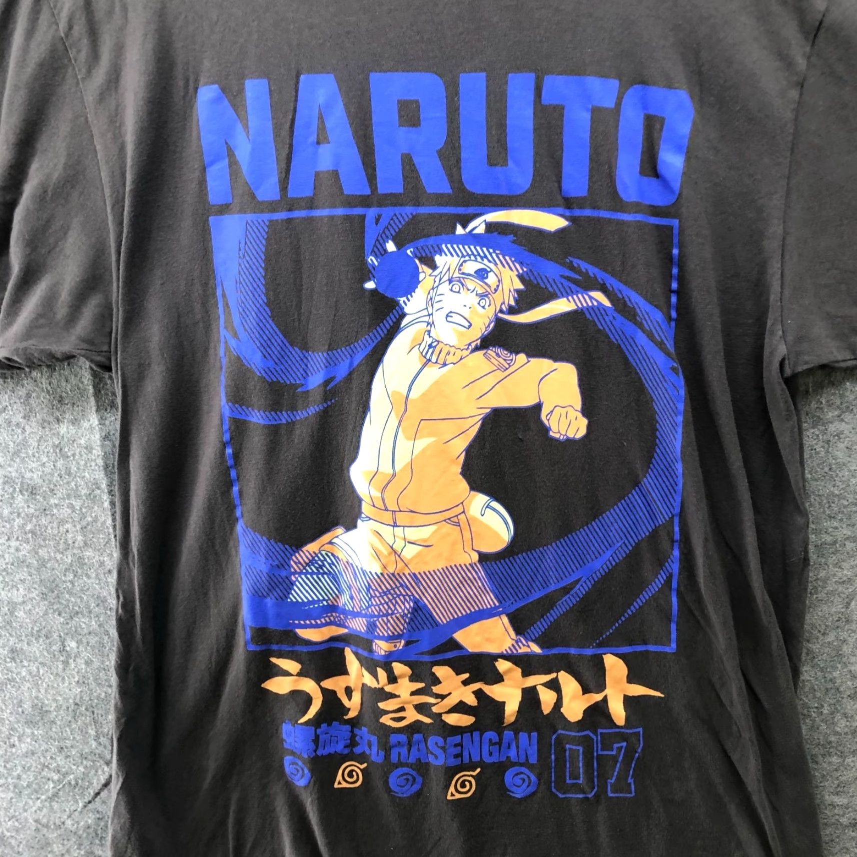 Vintage VINTAGE Naruto Graphic T-Shirt Mens L Short Sleeve Crewneck Gray Cotton Anime 2000s Size US L / EU 52-54 / 3 - 3 Thumbnail
