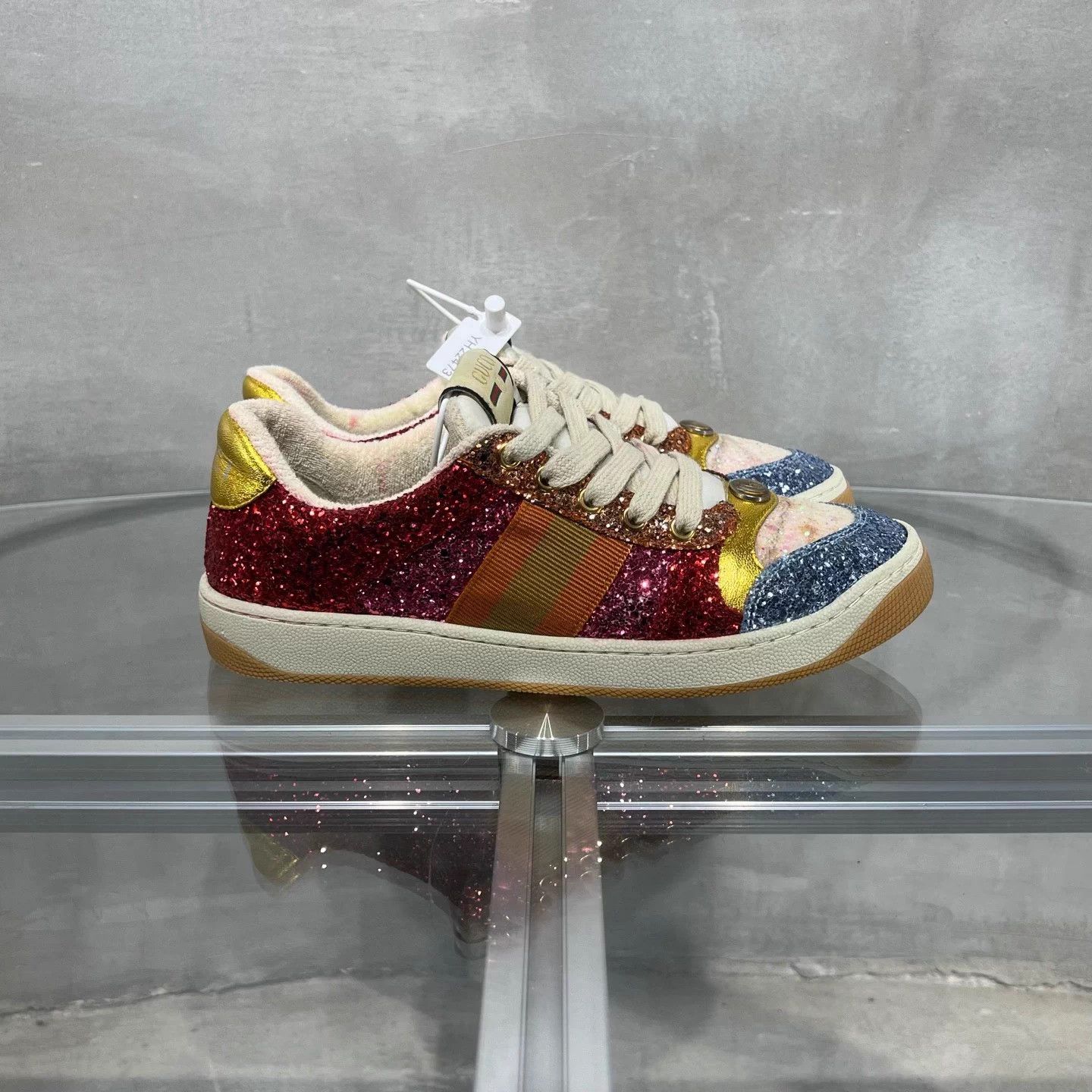 Gucci Gucci Screener Lovelight Color Sneakers Wmns 37 Size US 7 / IT 37 - 4 Thumbnail