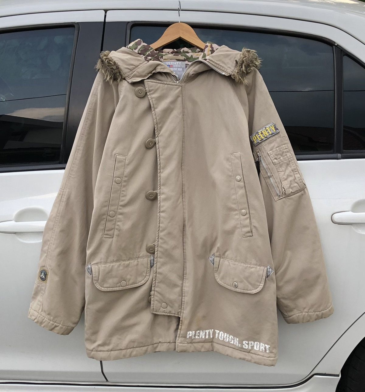 Vintage Vintage Plenty Tough Sport Cold Weather N-3B Parka Jacket Size US L / EU 52-54 / 3 - 1 Thumbnail