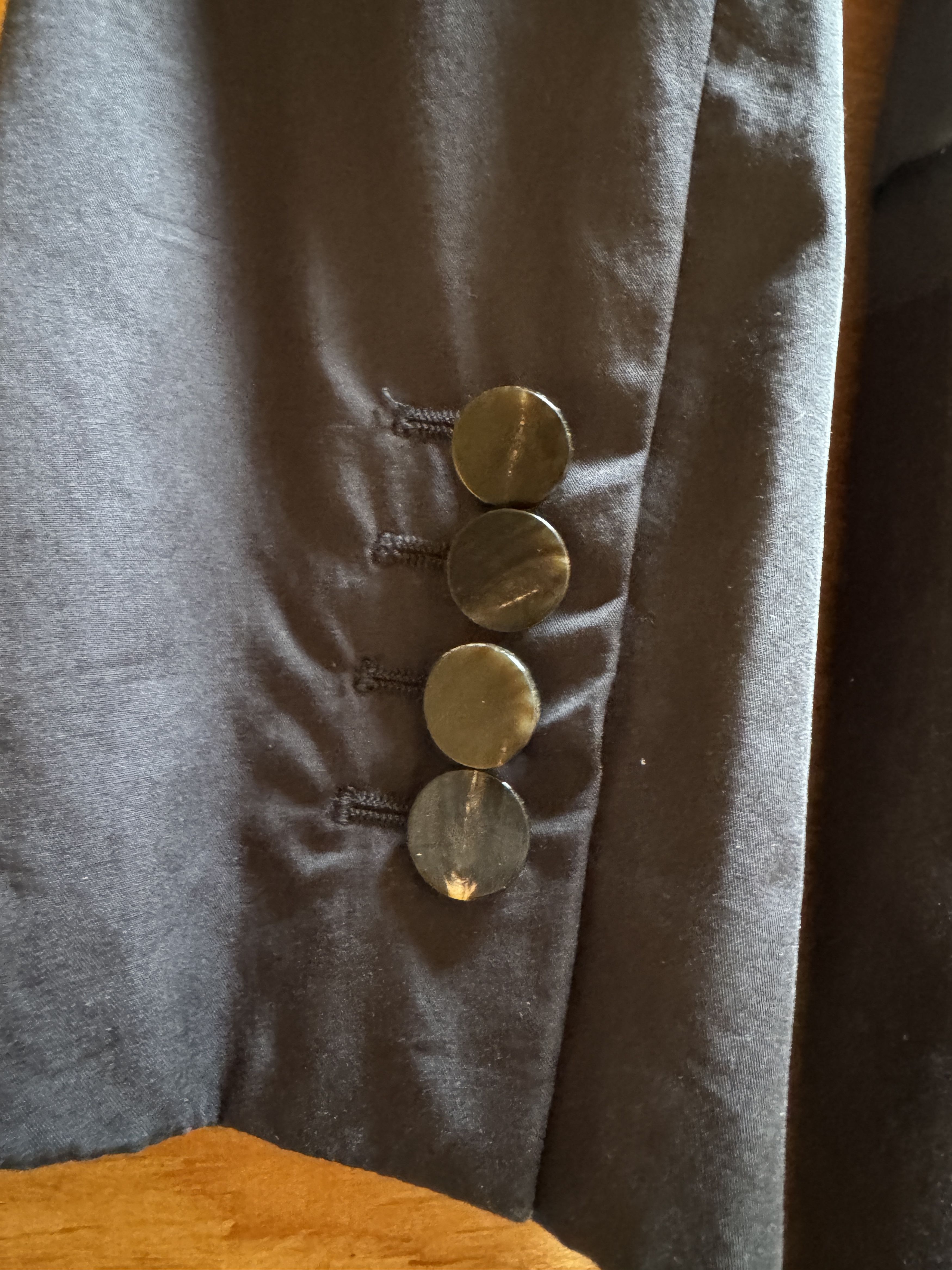Lanvin Navy Blazer Size 38R - 5 Thumbnail