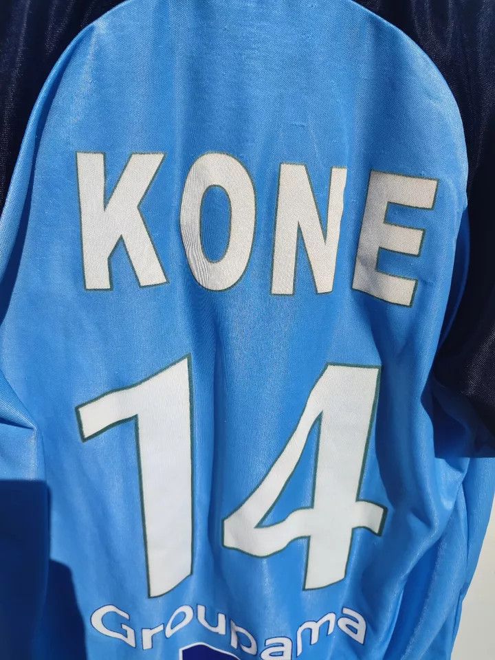 Adidas Olympique de Marseille Away 2008-09 Adidas Kone #14 FOOTBALL Size US M / EU 48-50 / 2 - 15 Thumbnail