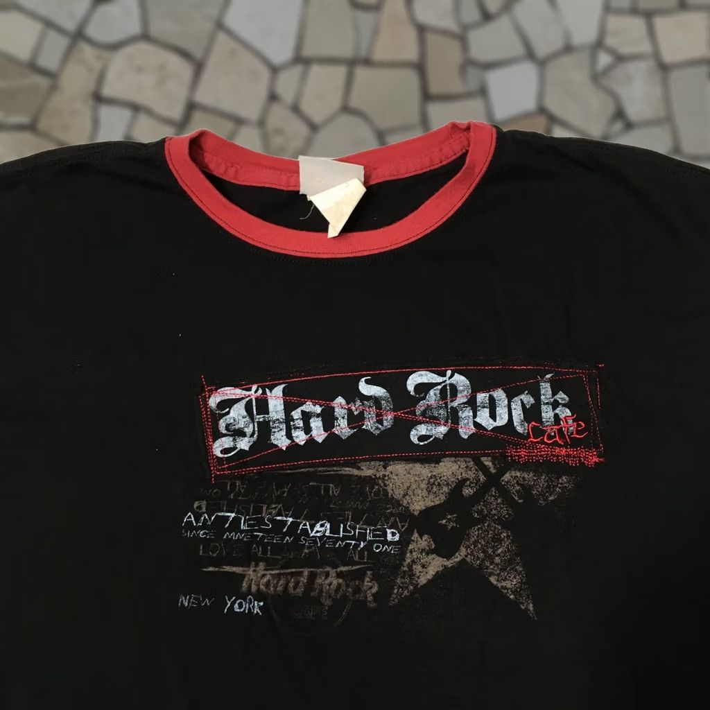 Hard Rock Cafe Hard Rock Cafe New York EMBROIDERED T-Shirt Size XL Size US XL / EU 56 / 4 - 1 Thumbnail