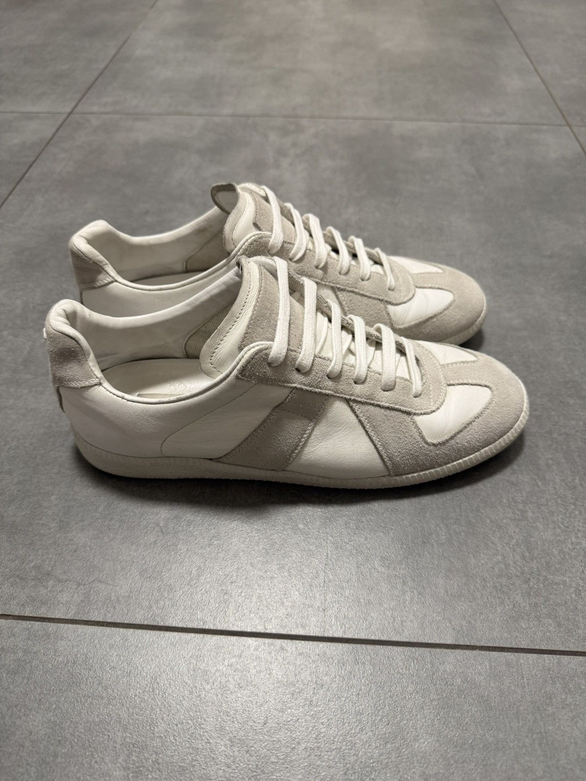 Maison Margiela Maison Margiela GAT White Sneakers gats margiela Size US 7.5 / EU 40-41 - 2 Thumbnail