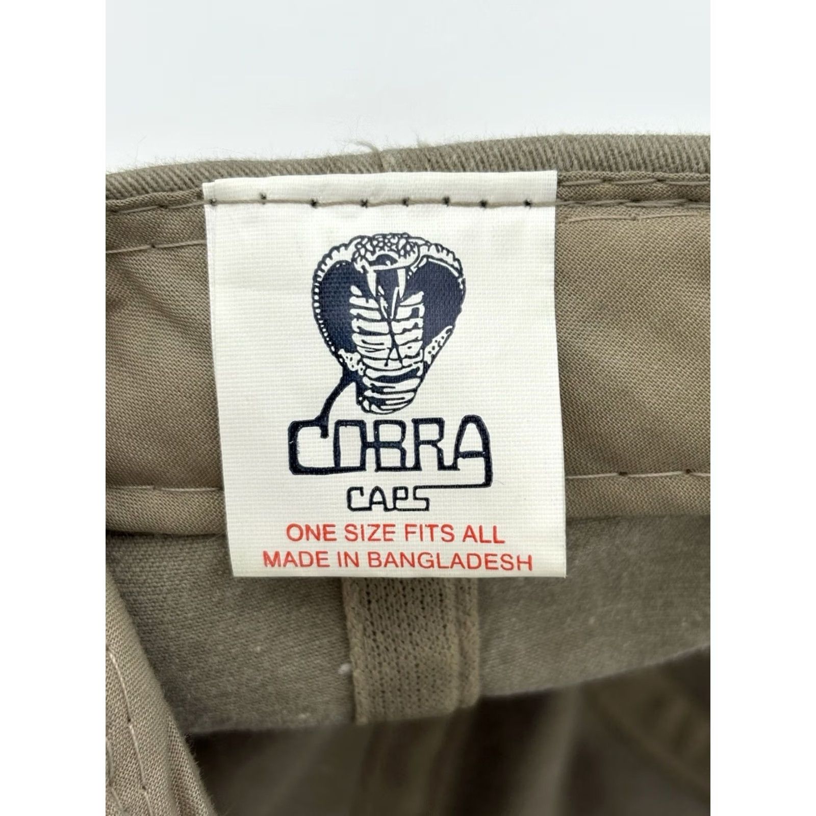 Vintage VINTAGE Hilton Double Tree Hotel Denver Hat Cobra Cap Baseball Cap Mens Adjustable Beige 90s Cotton Lightweight Breathable Cap Size ONE SIZE - 5 Thumbnail