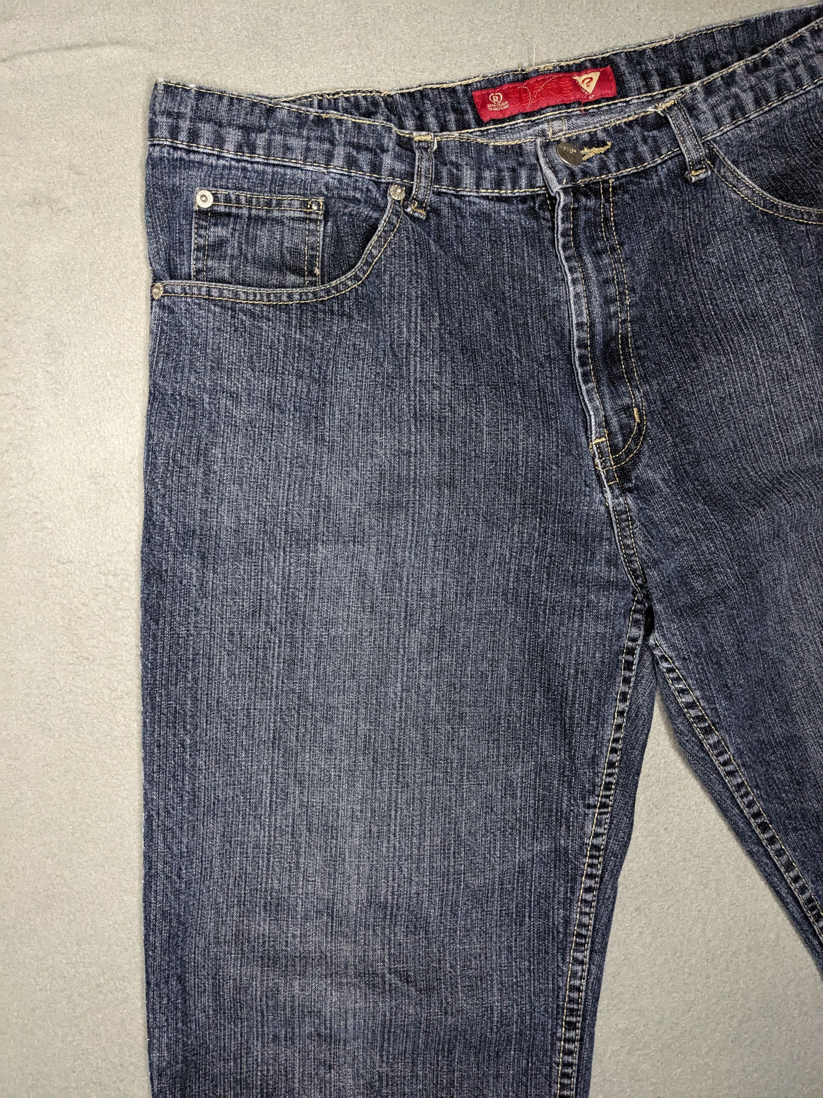 Guess VTG Guess Jeans Cropped Denim Wide Baggy Mens 34x26 Y2K USA Size US 34 / EU 50 - 4 Thumbnail