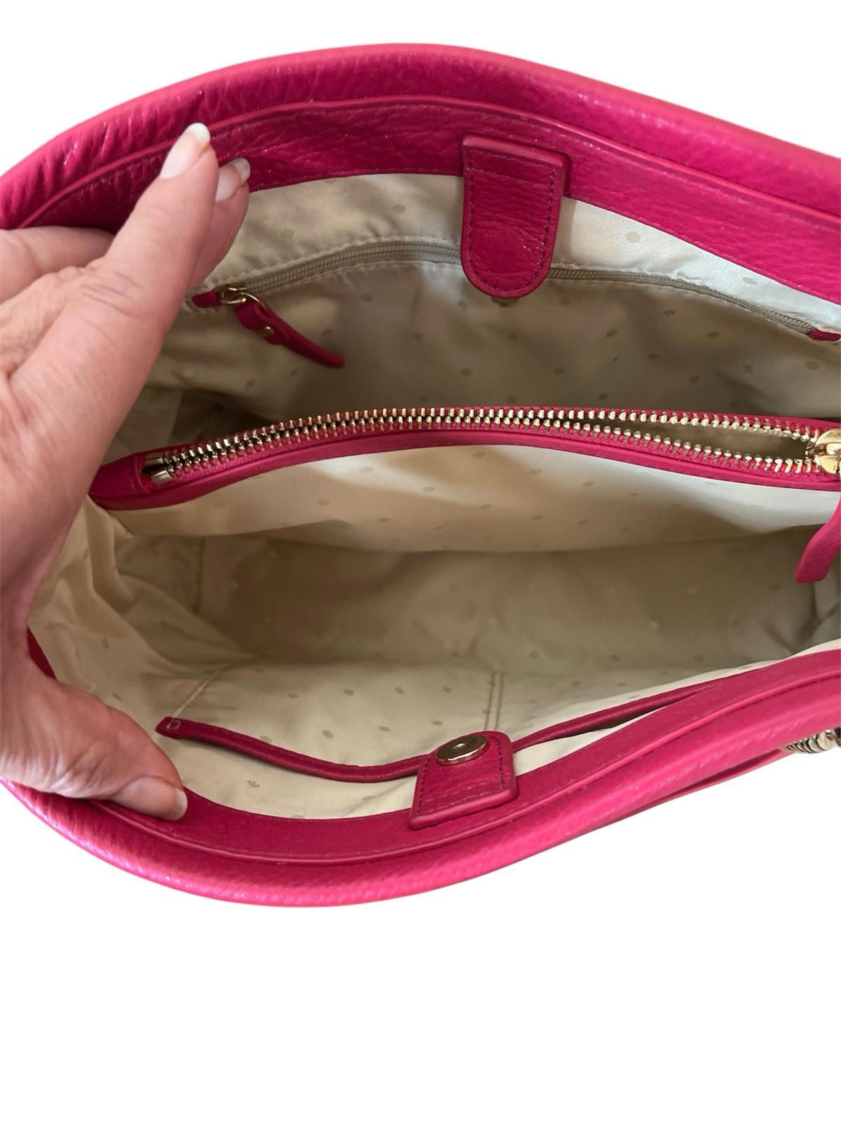 Designer KATE SPADE JORDYN Medium CHAIN HANDLE Purse Size ONE SIZE - 5 Thumbnail