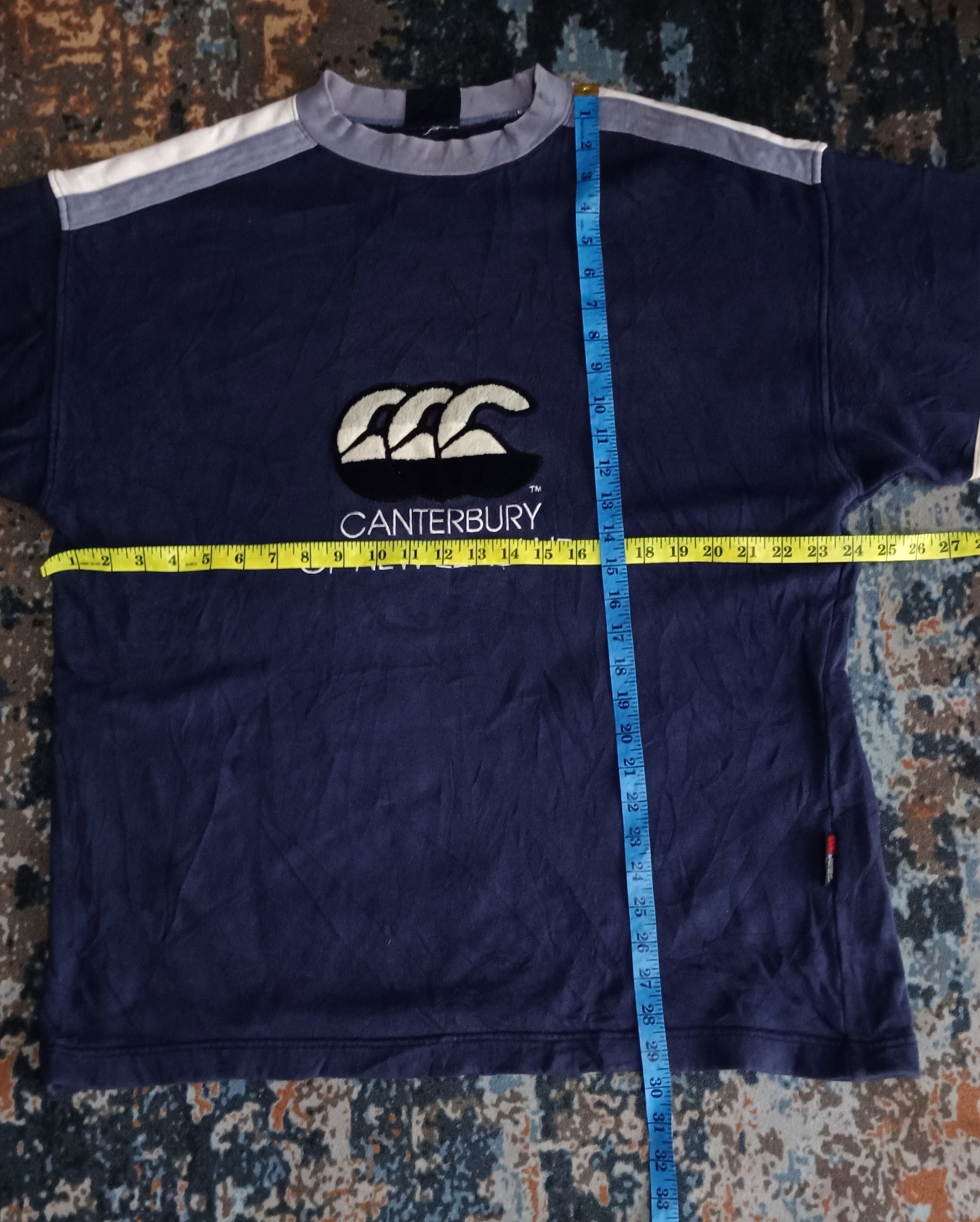 All Blacks × Canterbury of New Zealand × Vintage Vintage 90s💥 Canterbury New Zealand Rugby Size US XL / EU 56 / 4 - 15 Thumbnail