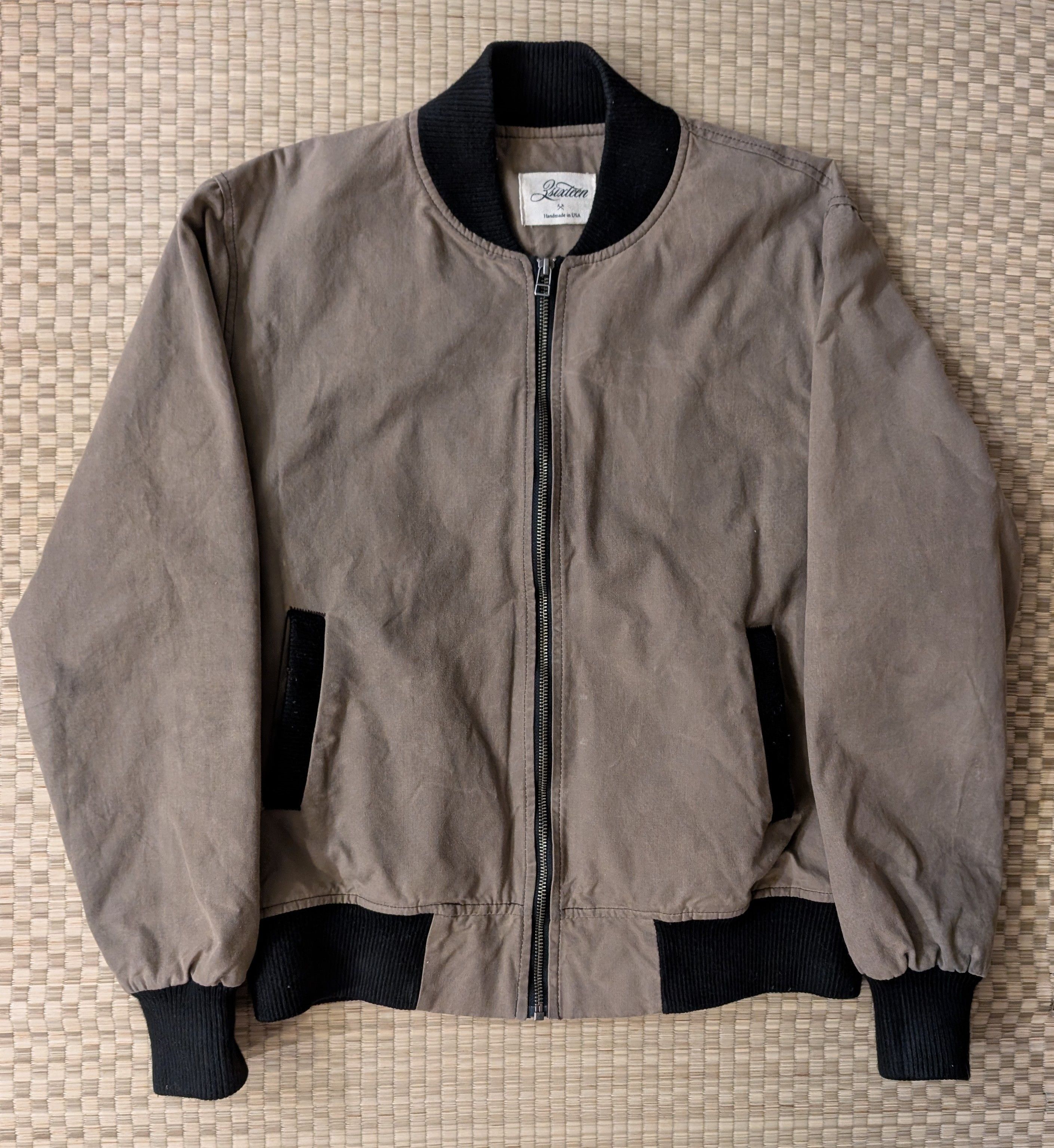 3sixteen 3Sixteen Waxed Canvas Stadium Jacket Made in USA Size US M / EU 48-50 / 2 - 1 Thumbnail