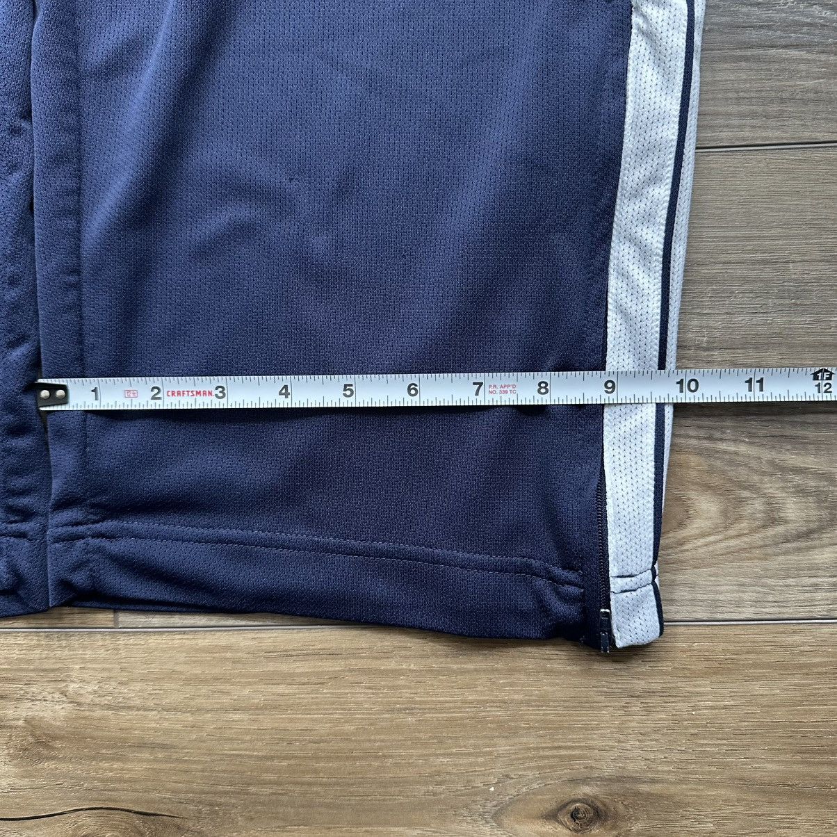 Nike Vintage 2000s Nike Navy Striped Wide Leg Track Pants Size US 33 - 8 Thumbnail
