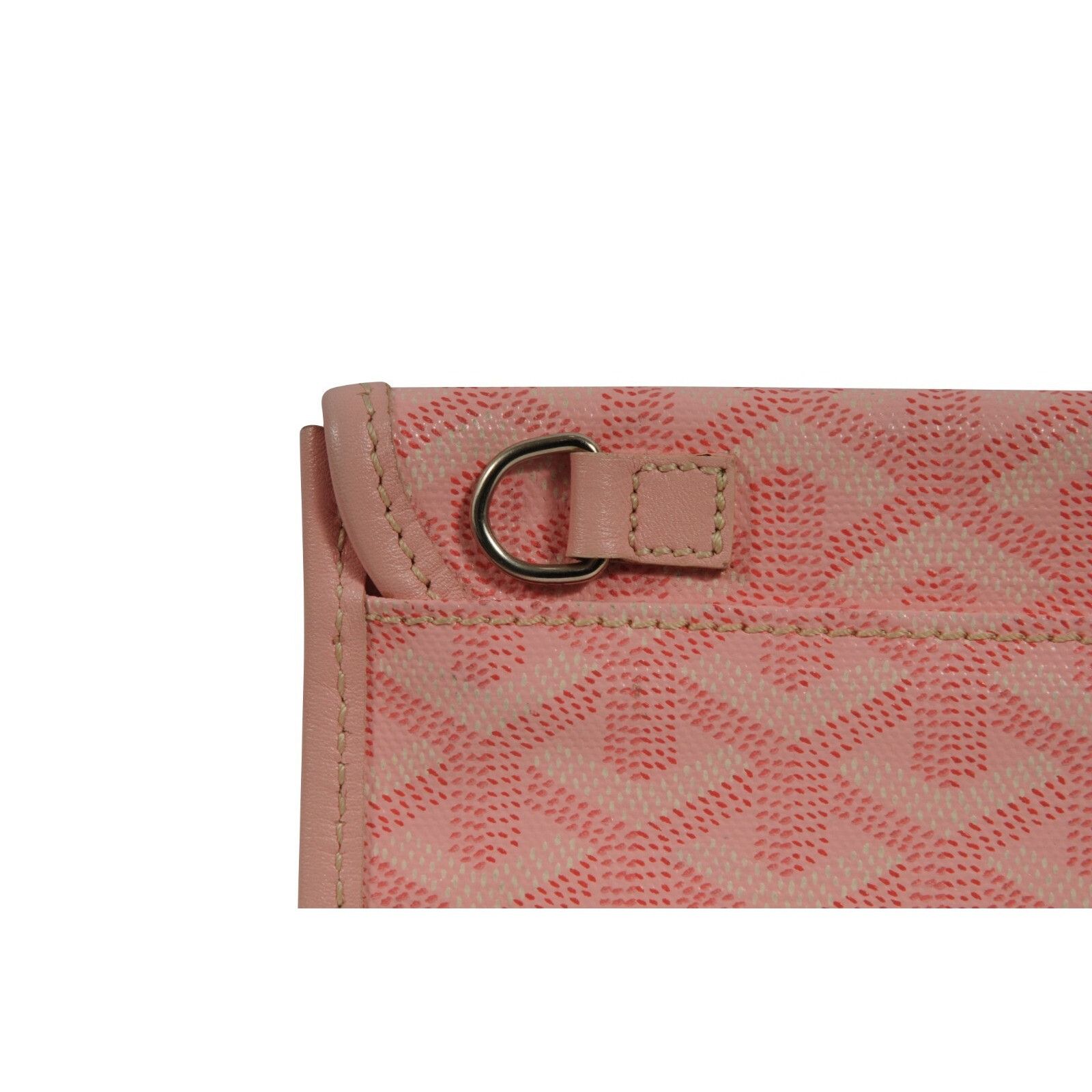 Goyard Pink Wallet Pouch Phone Case Travel Holder Sac File C Size ONE SIZE - 4 Thumbnail