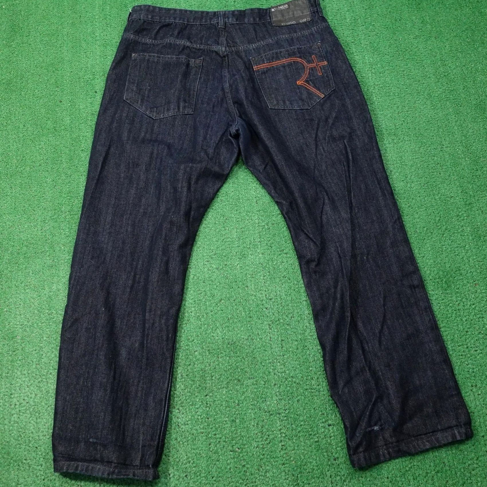Rocawear VINTAGE Rocawear Jeans Mens 42 Blue Dark Wash Original Fit Straight Denim Pants Size US 42 / EU 58 - 4 Thumbnail