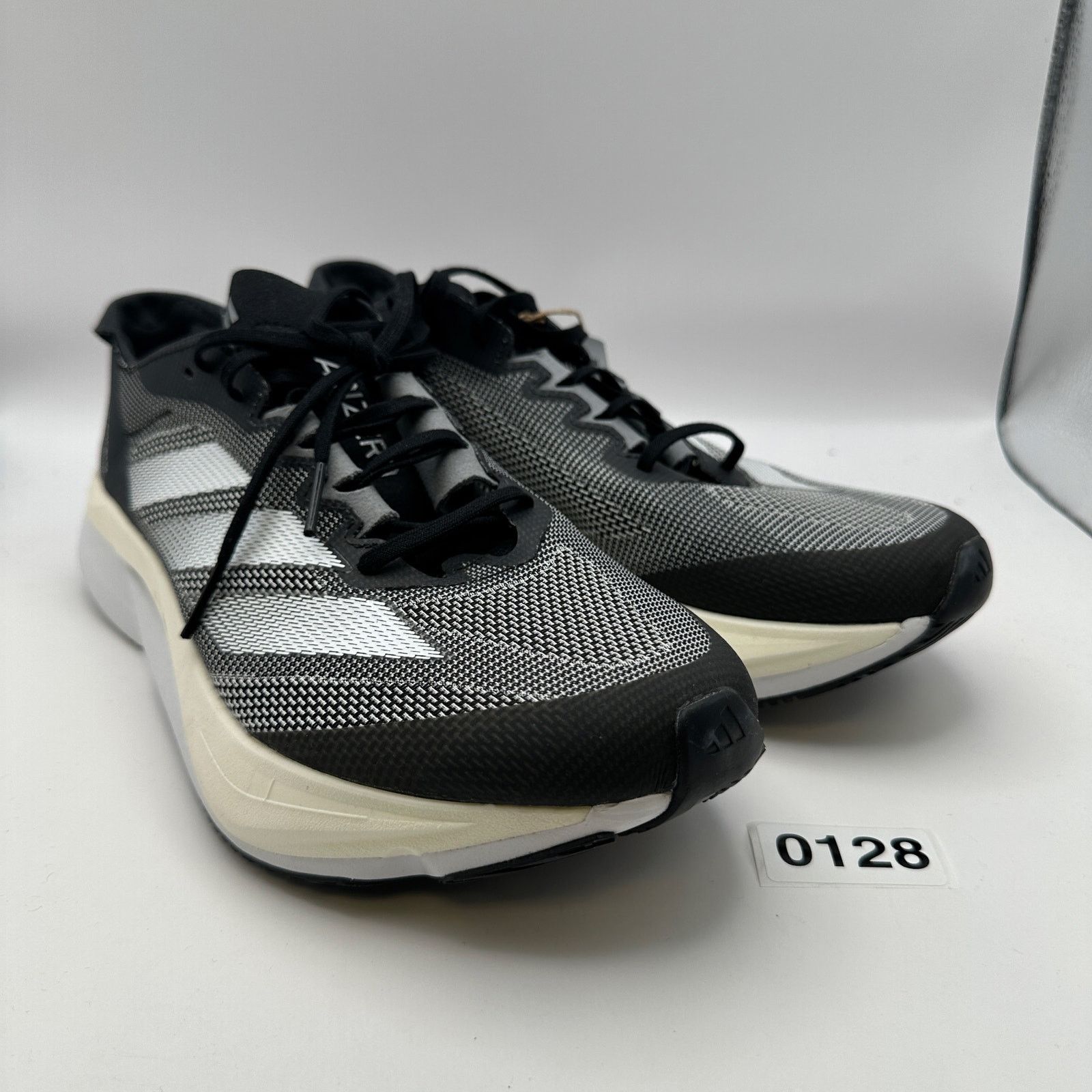 Adidas ADIDAS Adizero Boston 12 Women's Size 8 Black Carbon HQ2171 Size US 8 / IT 38 - 9 Thumbnail